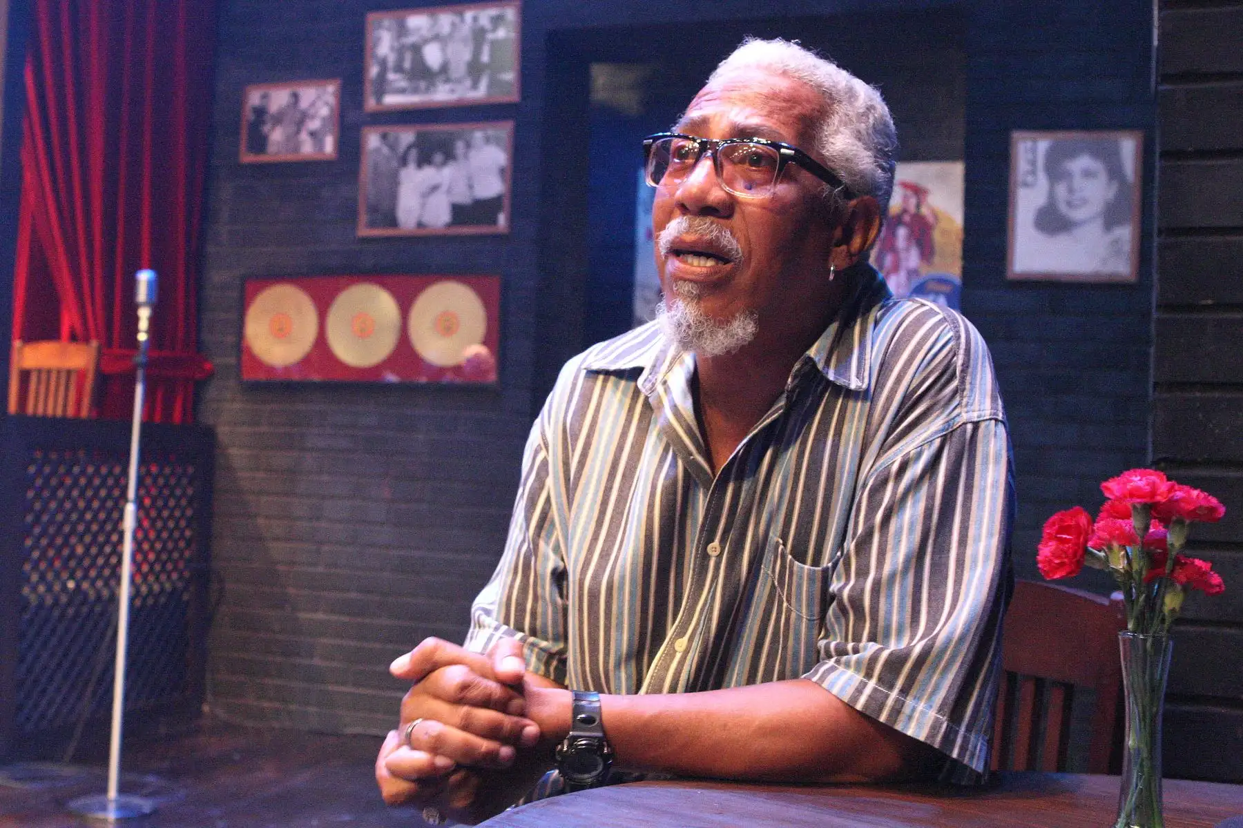 Obra teatral sobre Lucha Reyes "Sin decirte adiós",de Eduardo Adrianzén, dirigida por Rómulo Assereto y protagonizada por Anaí Padilla, Christian Ysla, Américo Zúñiga, Martín Martínez, Diego Santana, Willy Terry, Pierr Padilla, José Terry y Juan Alberto Córdova. Foto: ANDINA/Héctor Vinces.