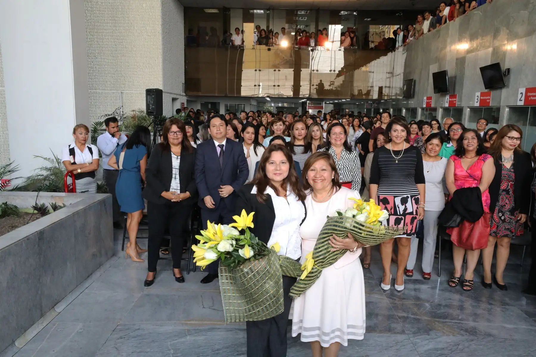 Ceremonia de asunción de la ministra de la Mujer y Poblaciones Vulnerables, Ana María Mendieta. Foto: ANDINA/Mimp.