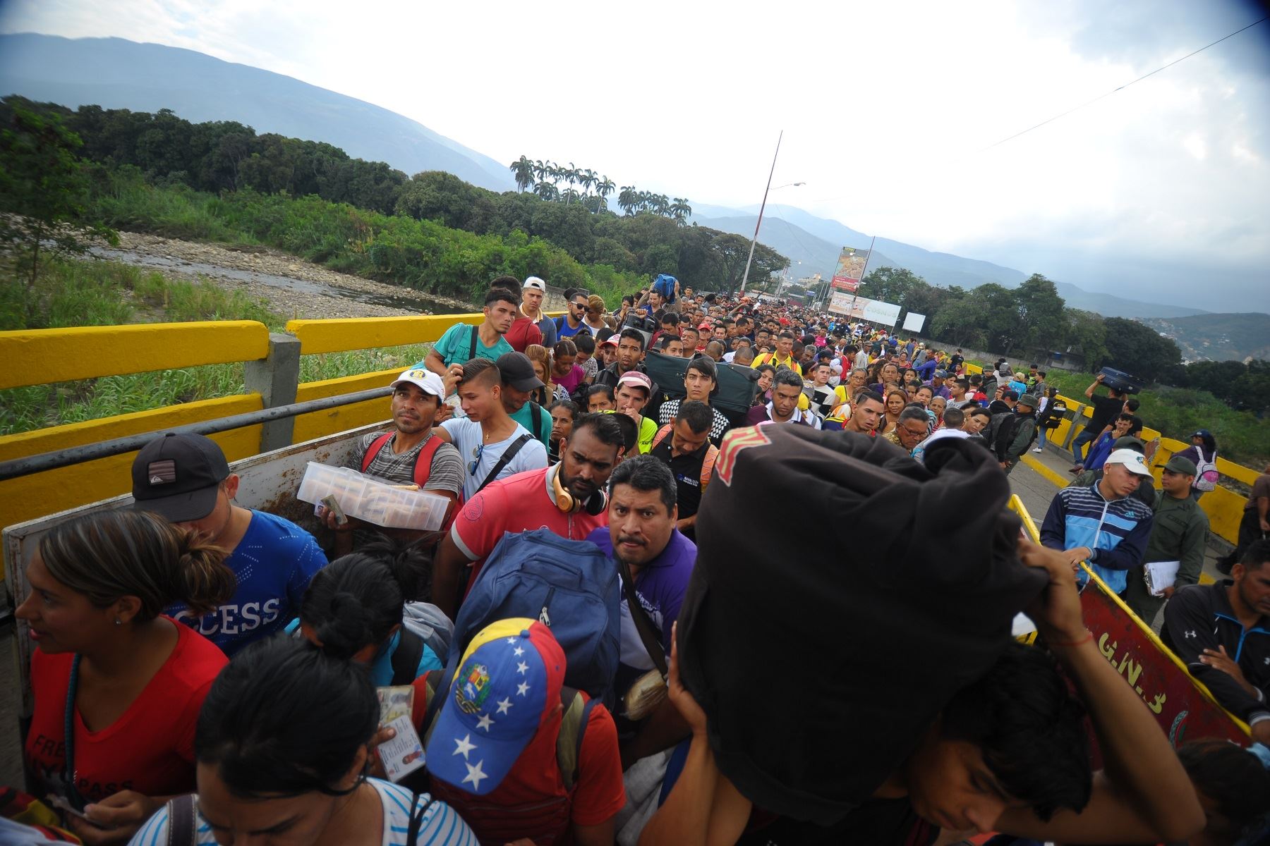 Crisis migratoria venezolana Foto: Diario El Espectador