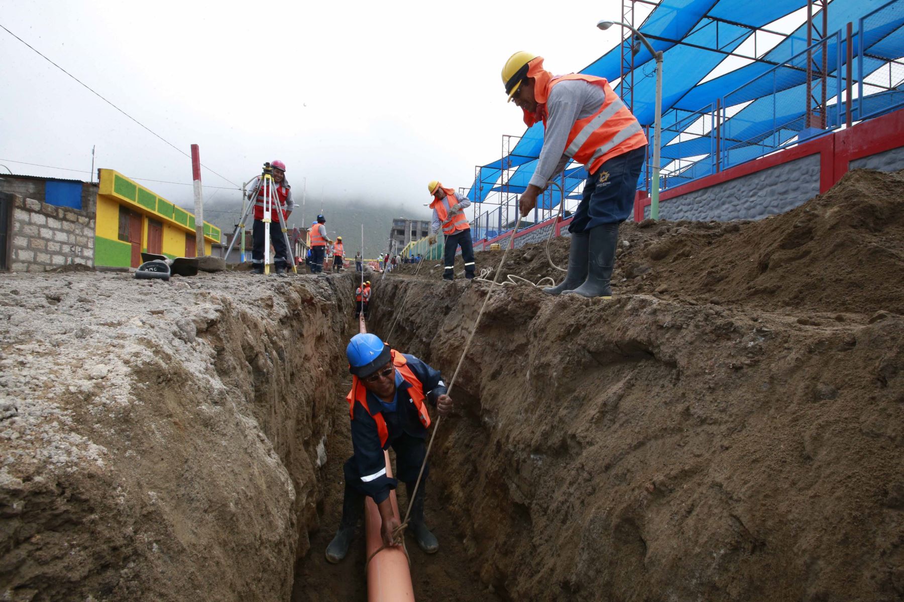 Obras de infraestructura. Foto: ANDINA/Difusión