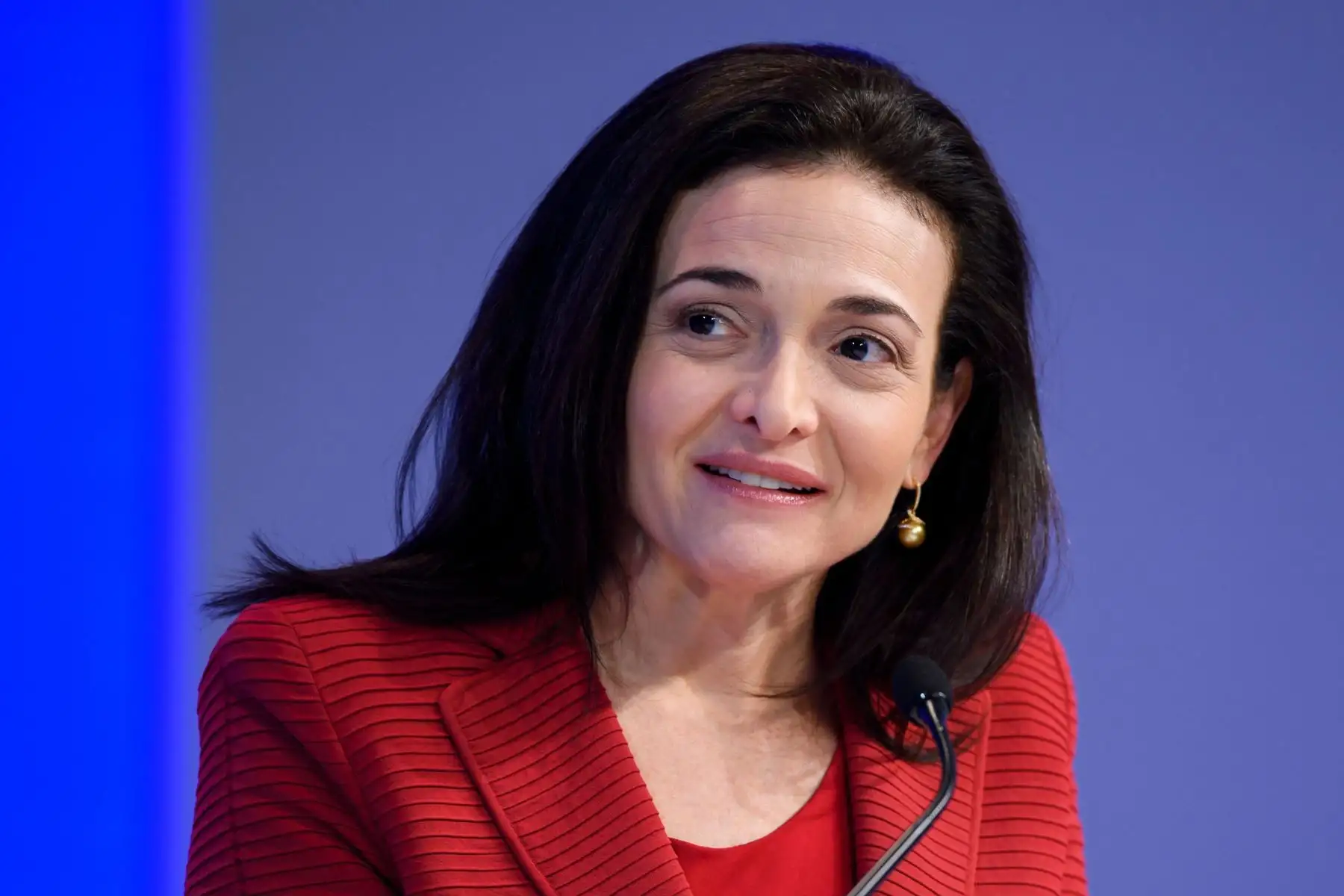 Sheryl Sandberg, directora general de Facebook. Foto: AFP.