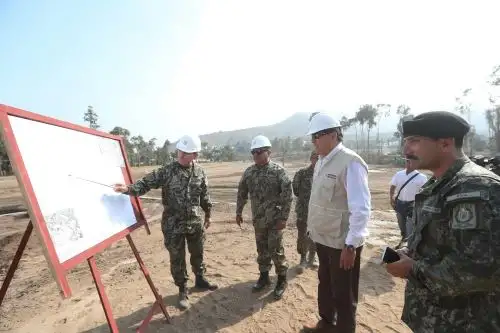 Ministro de Defensa, José Huerta, destacó apoyo del Ejército a Juegos Panamericanos Lima 2019.