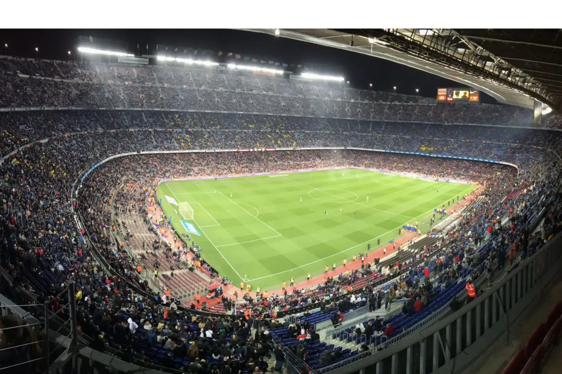 72.126 espectadores en el Camp Nou.para ver el partido  FC Barcelona y CD Leganes. Foto:Twiter /Barcelona