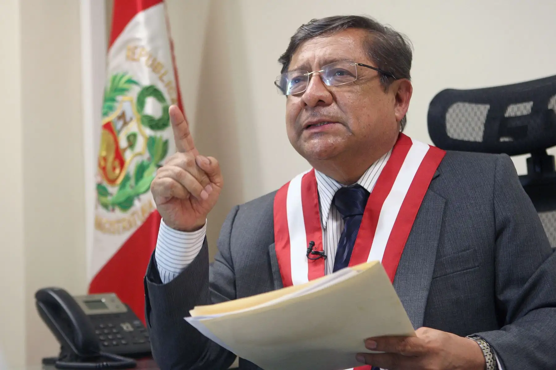 Foto:  ANDINA/Héctor Vinces.