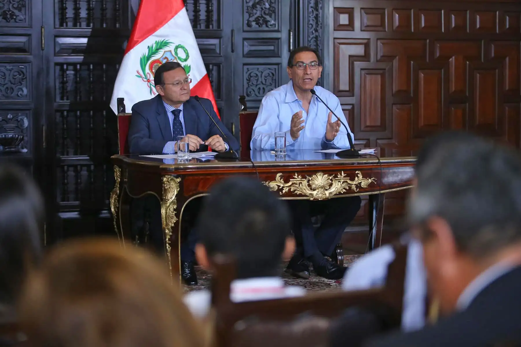 Foto: Presidente Martín Vizcarra .