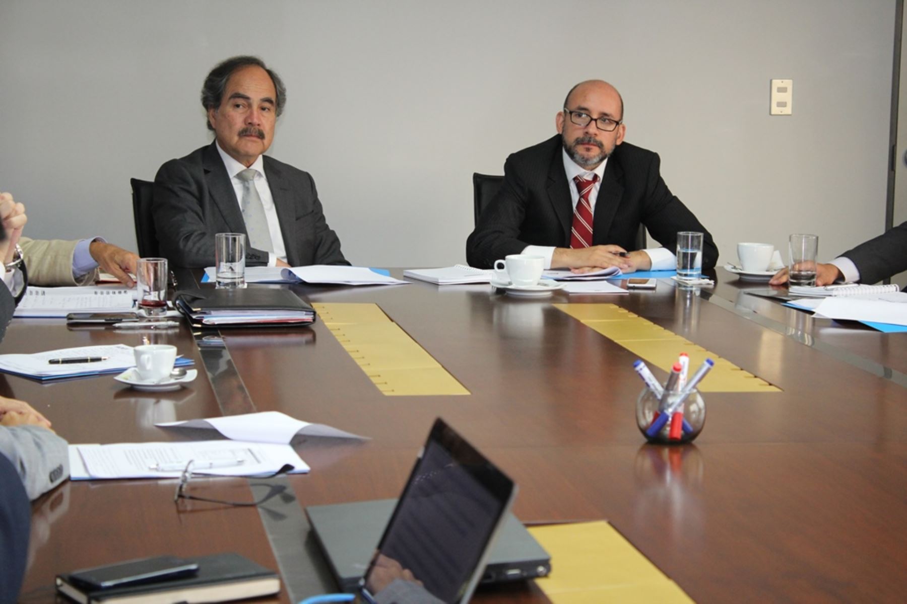 Presidente de Adex, Juan Varilias y Ministro de Trabajo, Christian Sánchez. Cortesía