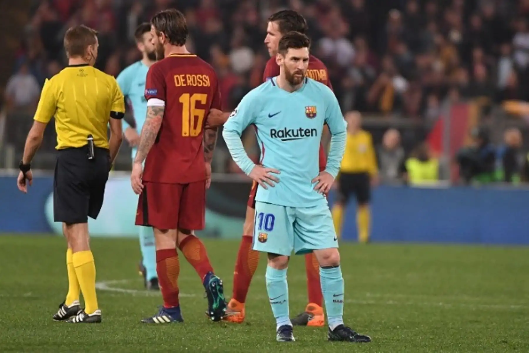 Lionel no pudo exponer su magia en el Olímpico de Roma