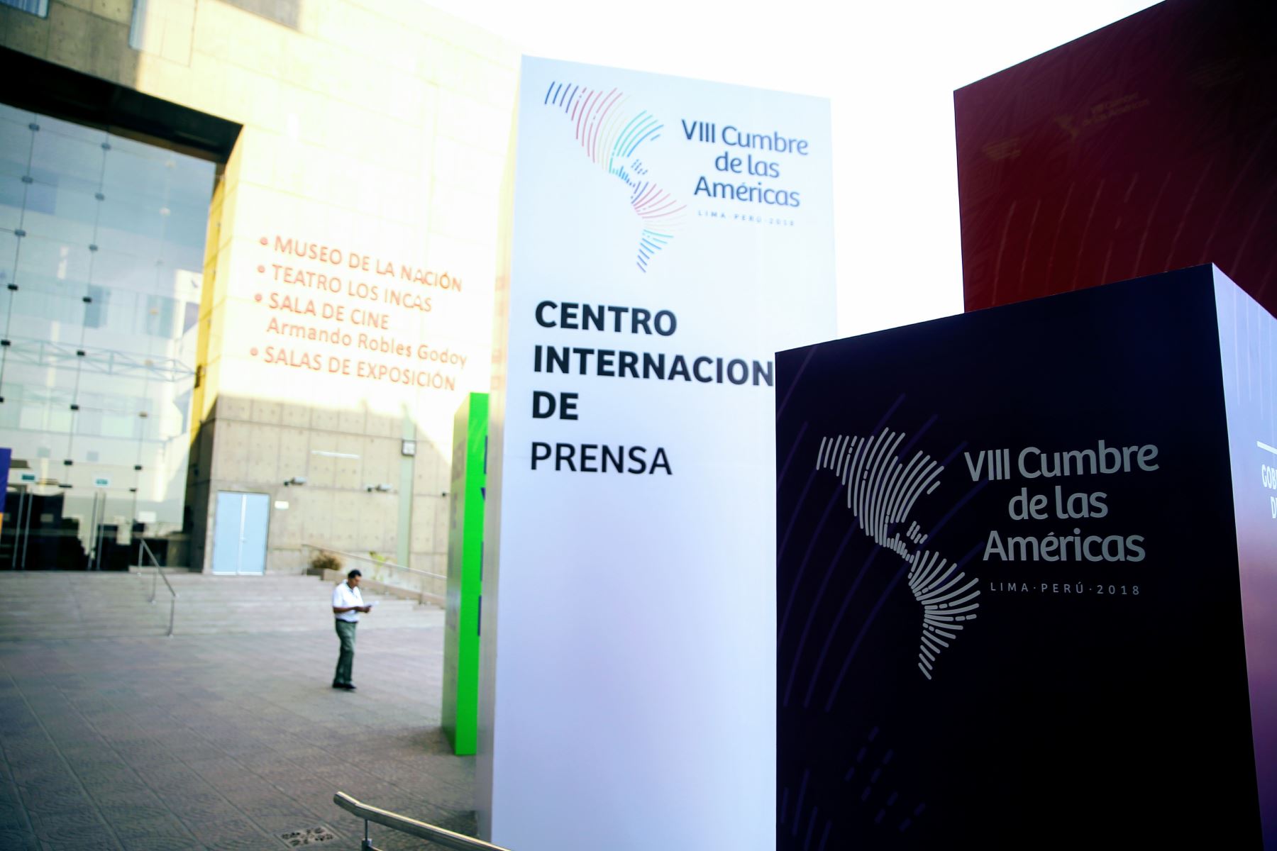 Actividades previas a la VIII Cumbre de las Américas 2018 que se desarrollará en nuestra ciudad capital. Foto: ANDINA/Luis Iparraguirre