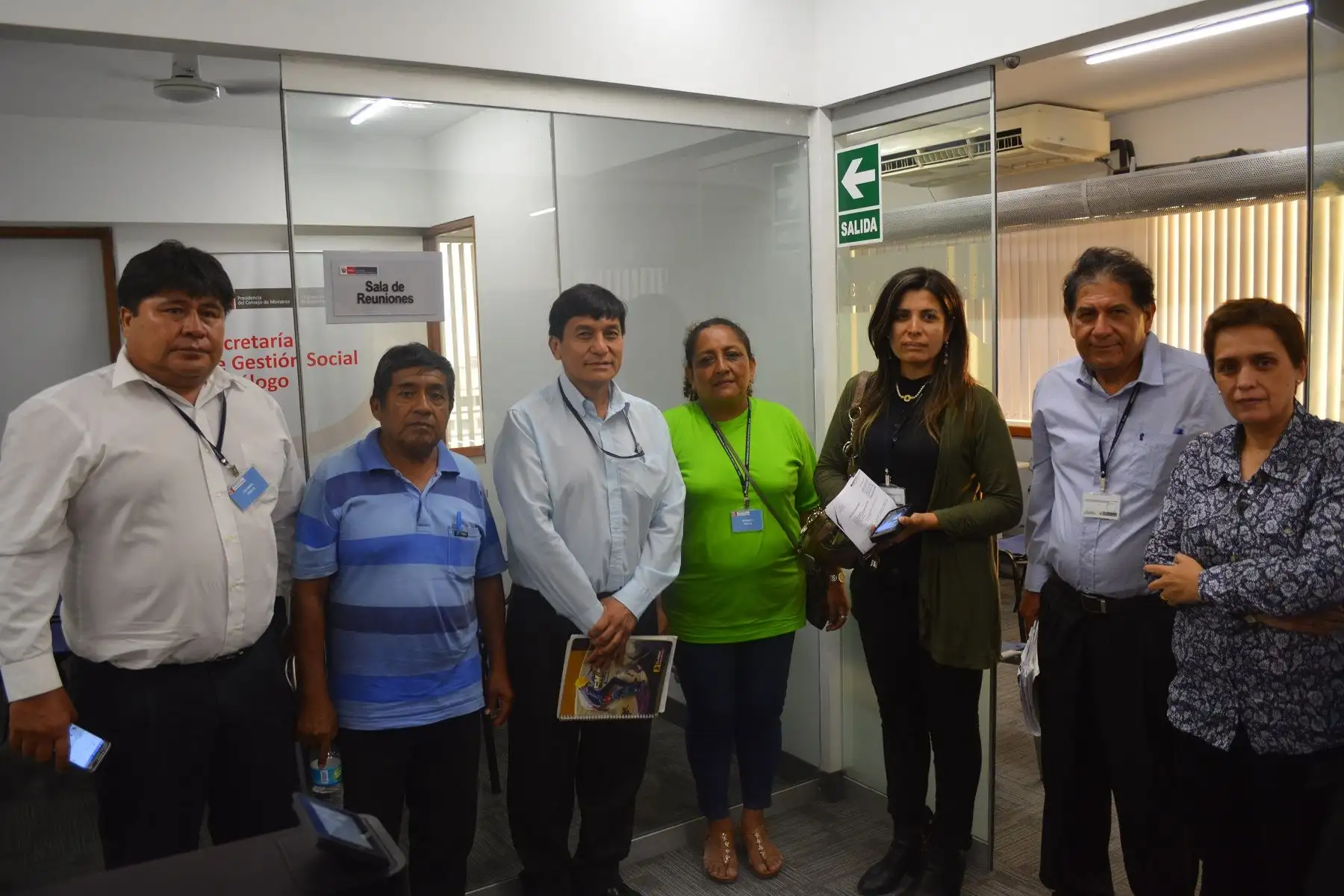 Representantes de Olmos acuerdan suspender medidas de fuerza