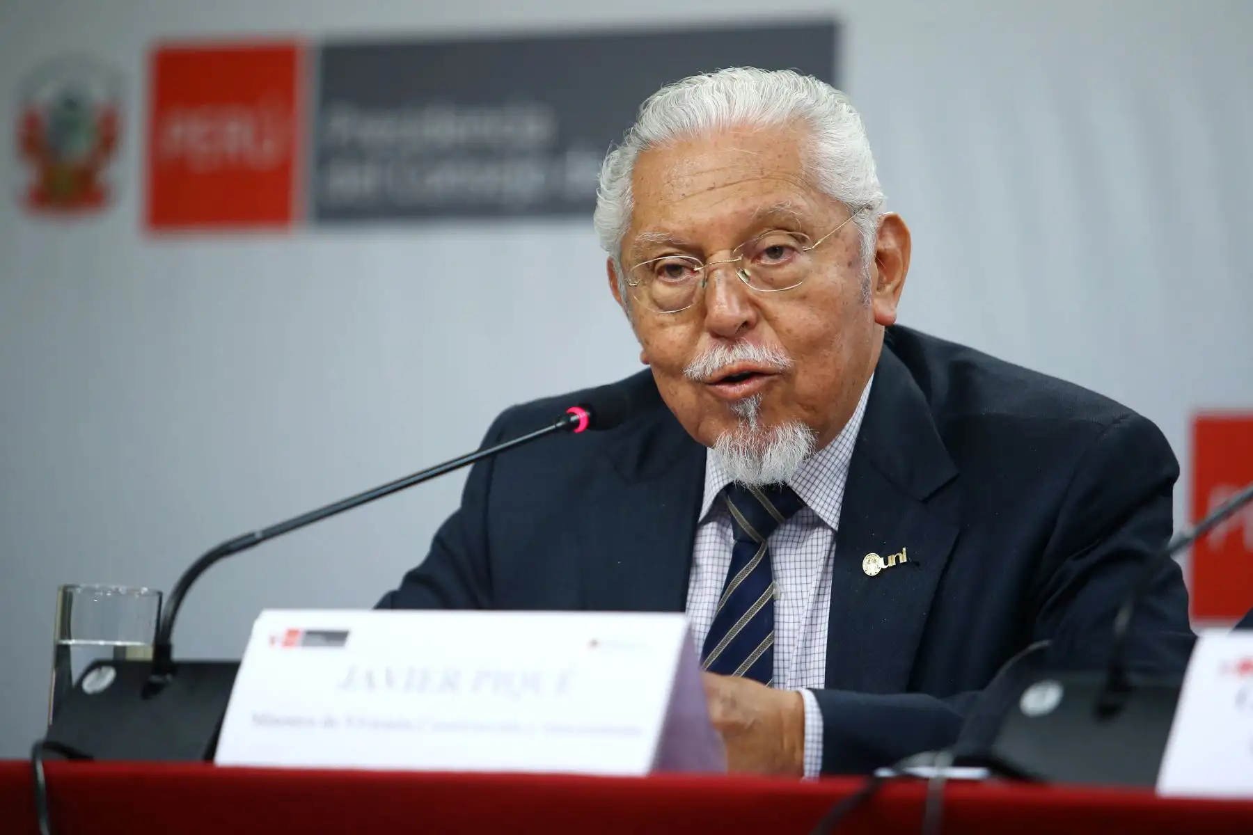 Ministro de Vivienda, Javier Piqué. ANDINA/Melina Mejía