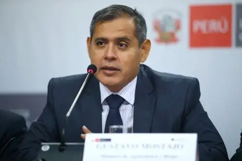 Ministro de Agricutlura y Riego, Gustavo Mostajo. ANDINA/Melina Mejía