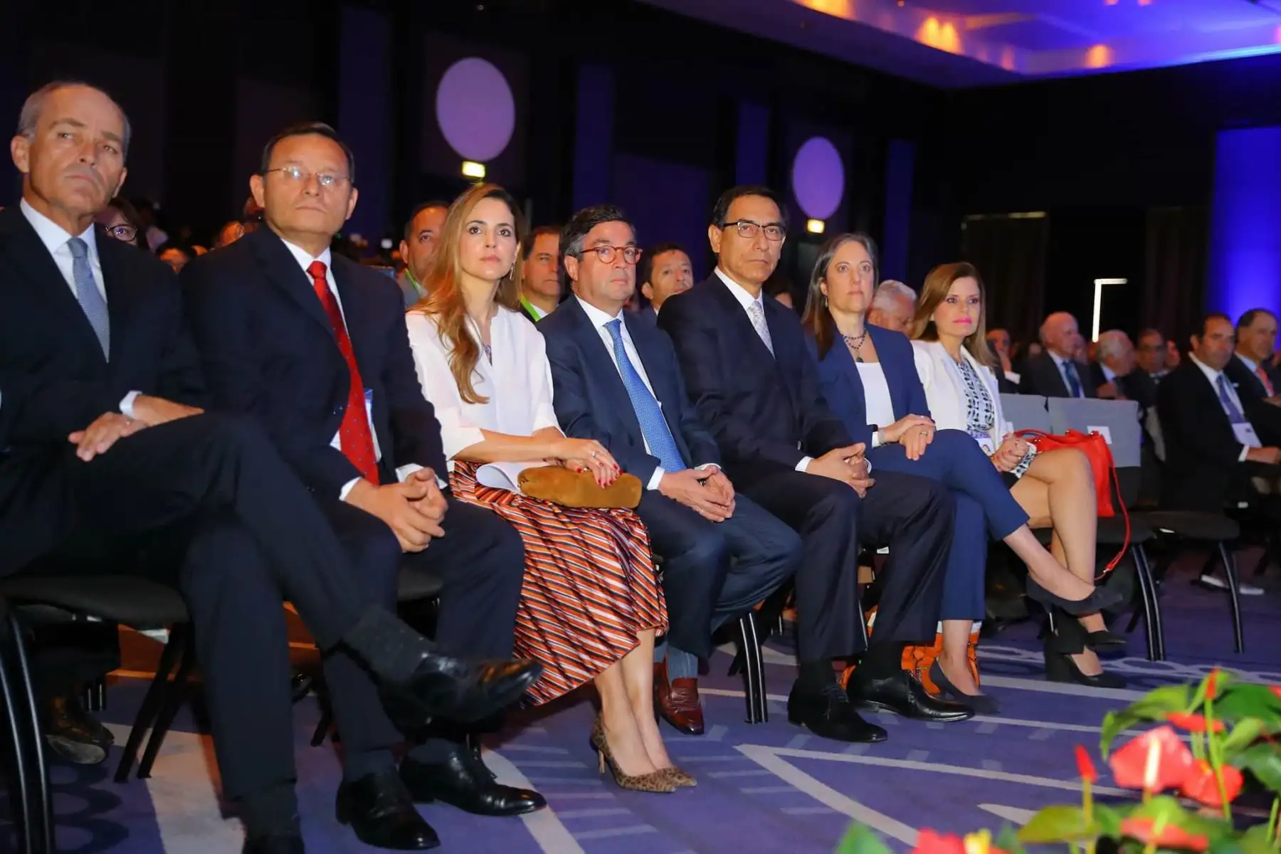 El presidente Martín Vizcarra inaugura la III Cumbre Empresarial de las Américas, actividad efectuada en el marco de la VIII Cumbre de las Américas. Foto: ANDINA/ Prensa Presidencia