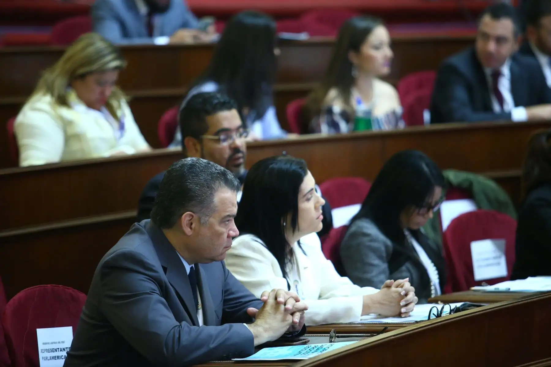 En el III Encuentro de ParlAméricas se inicia la sesión con el tema: "Lineamientos para desarrollar planes de acción del Parlamento Abierto. Foto: ANDINA/Melina Mejía.
