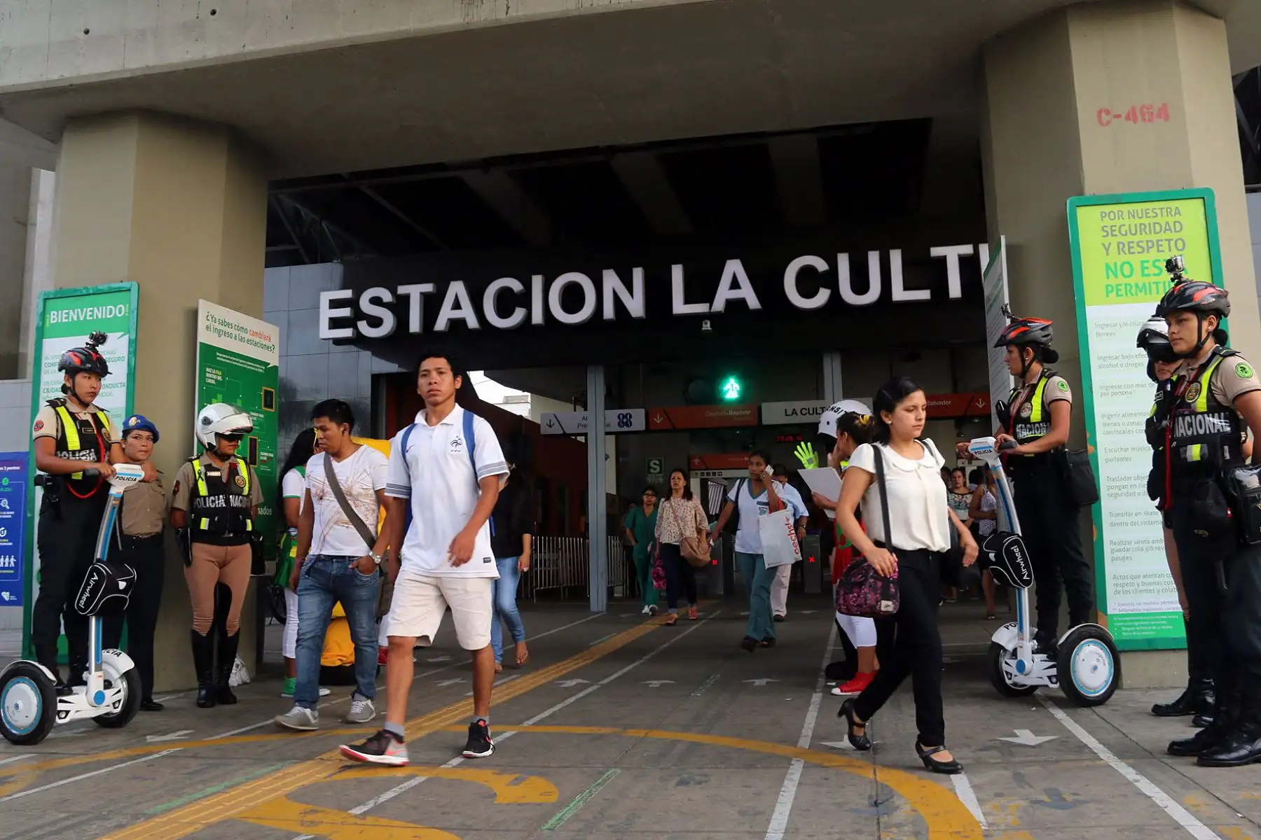 Estación La Cultura cerrará del 13 al 16 de noviembre por el APEC. Foto: Difusión
