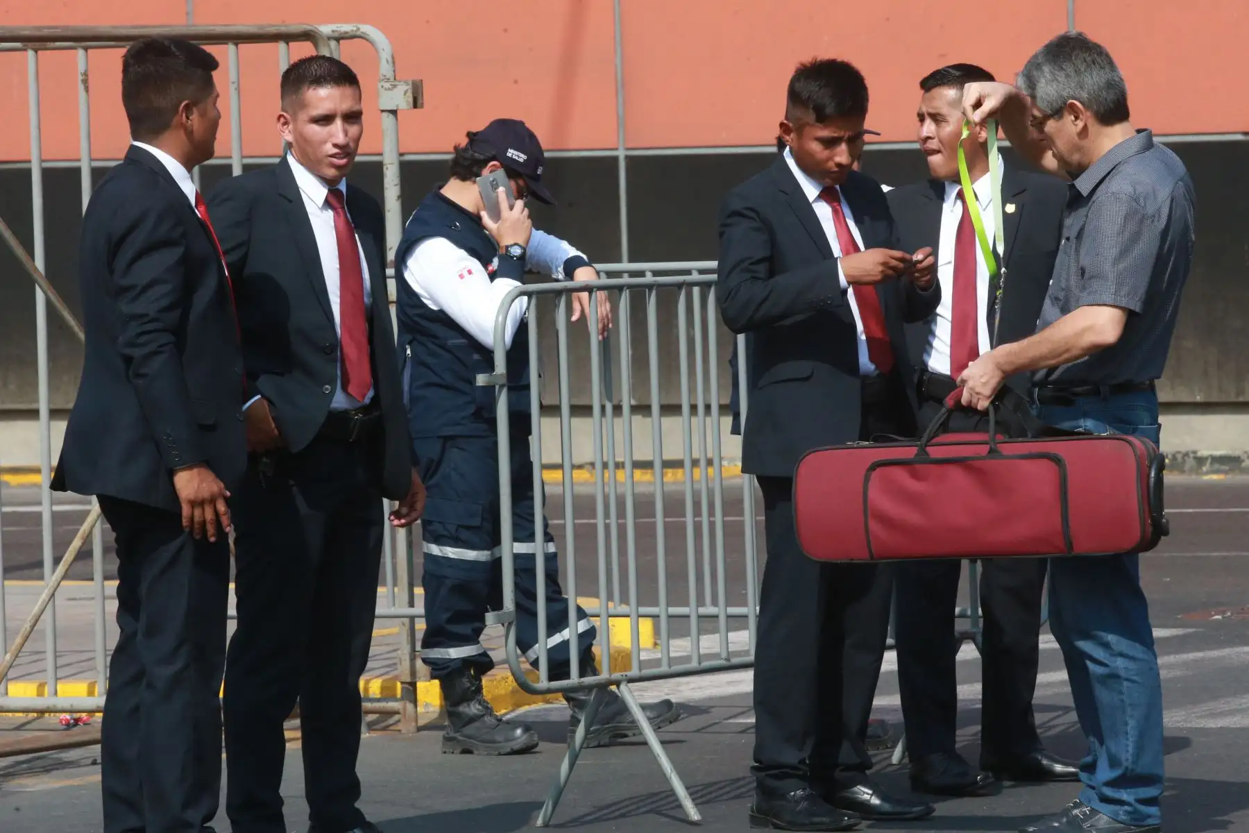 Medidas de seguridad en el Centro de Convenciones de Lima por la VIII Cumbre de Las Américas. Foto: ANDINA/Jhony Laurente.