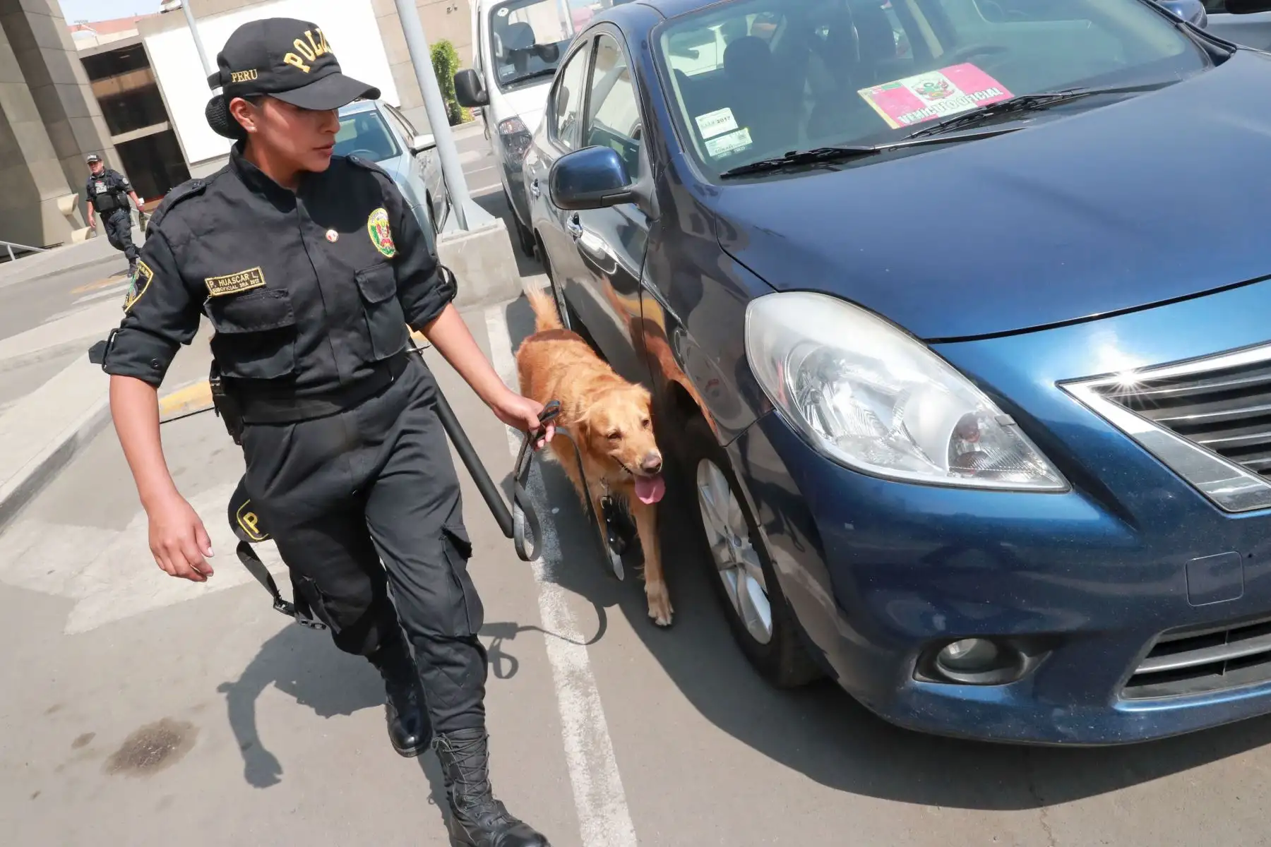 Medidas de seguridad en el Centro de Convenciones de Lima por la VIII Cumbre de Las Américas. Foto: ANDINA/Carlos Lezama.
