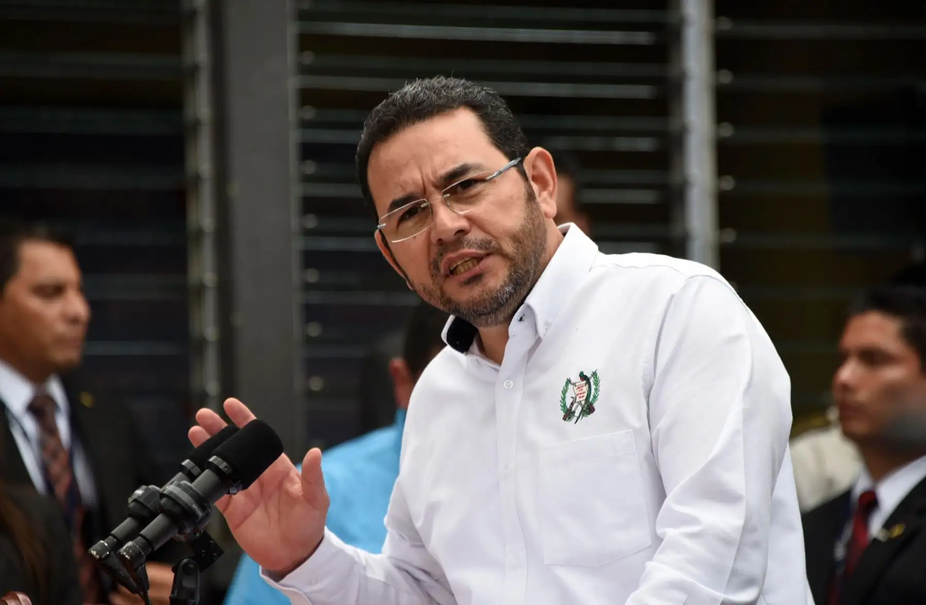 Presidente de Guatemala, Jimmy Morales Foto: AFP