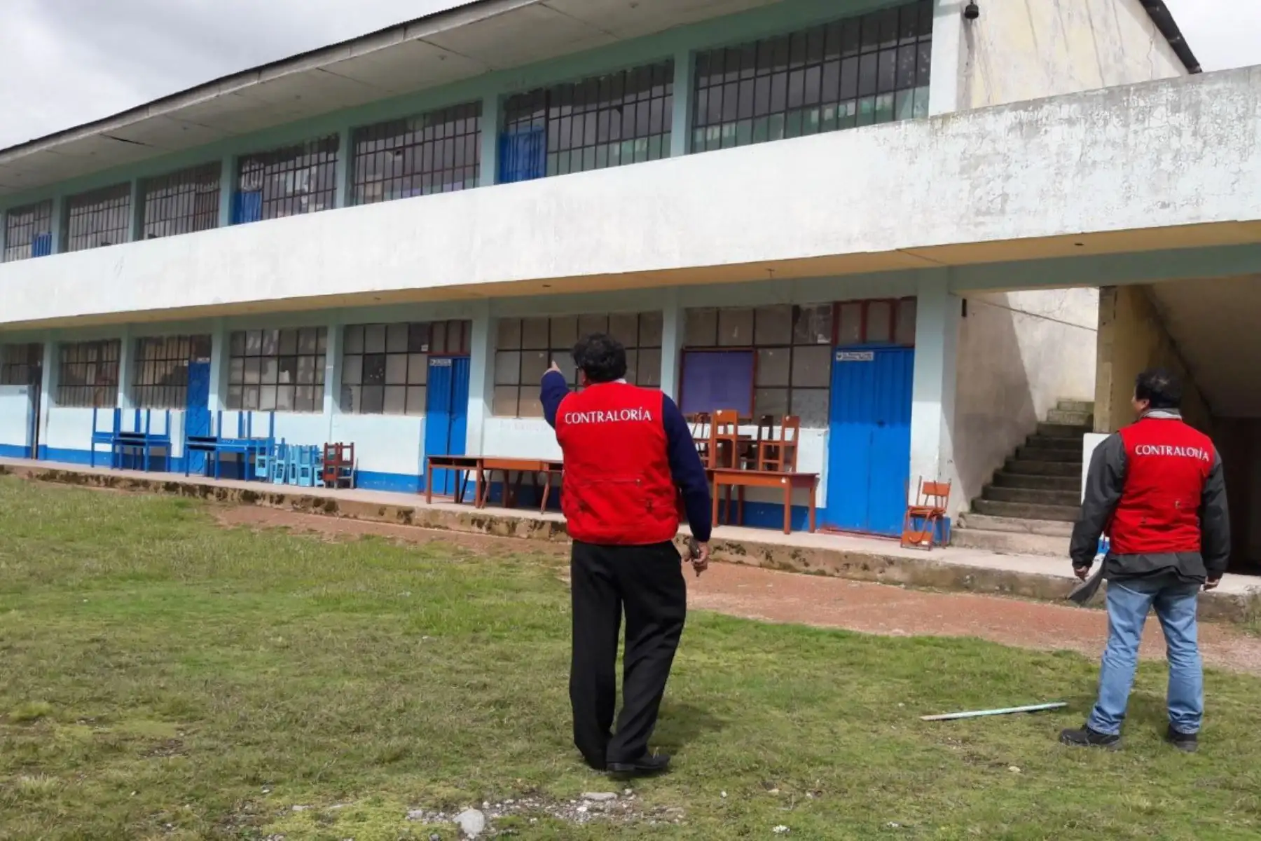 Contraloría identifica las mejoras a ejecutar en gestión e infraestructura en colegios de Pasco. ANDINA