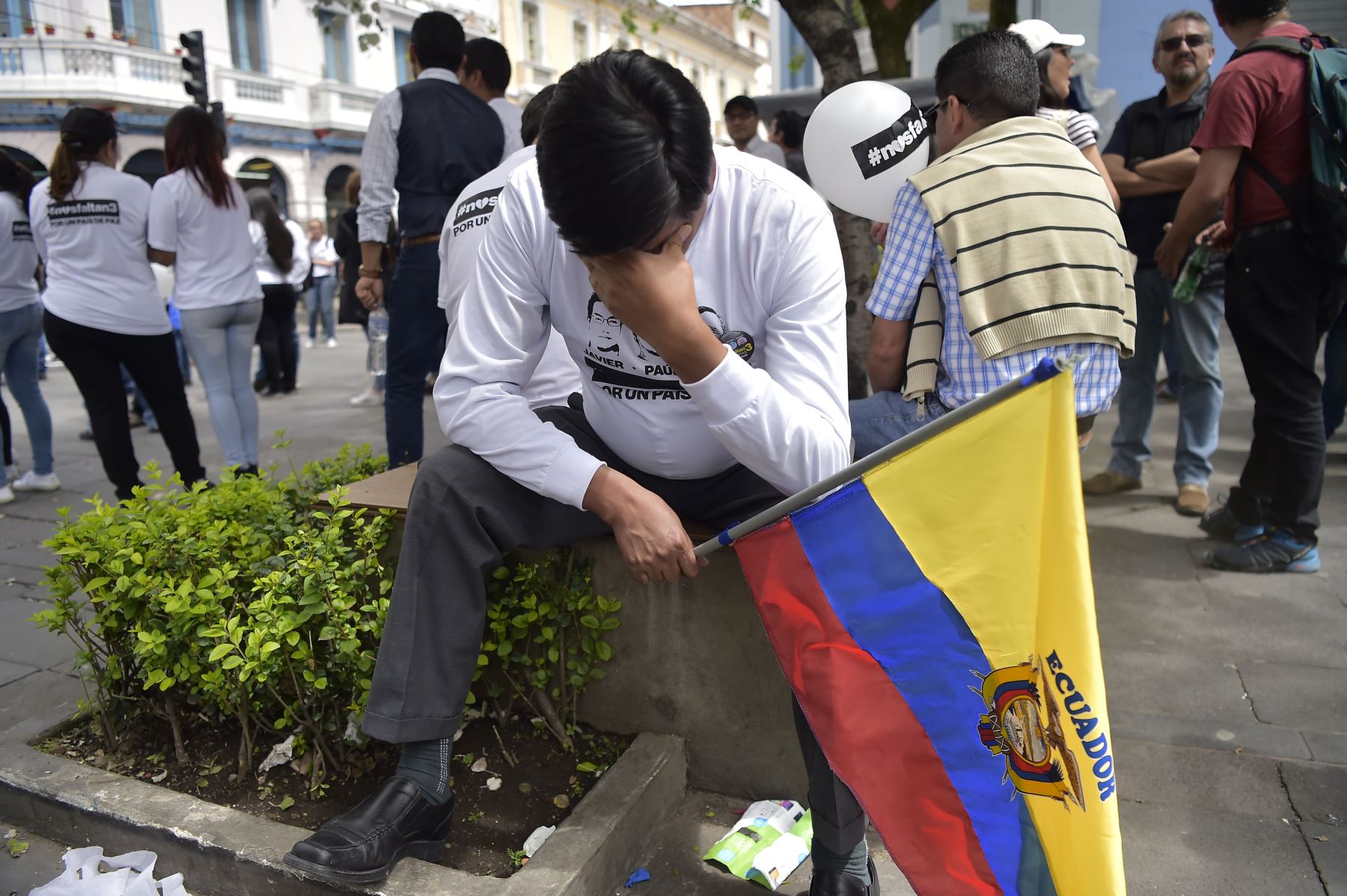 Se confirma el asesinato de los tres periodistas ecuatorianos secuestrados por las FARC. Foto: AFP