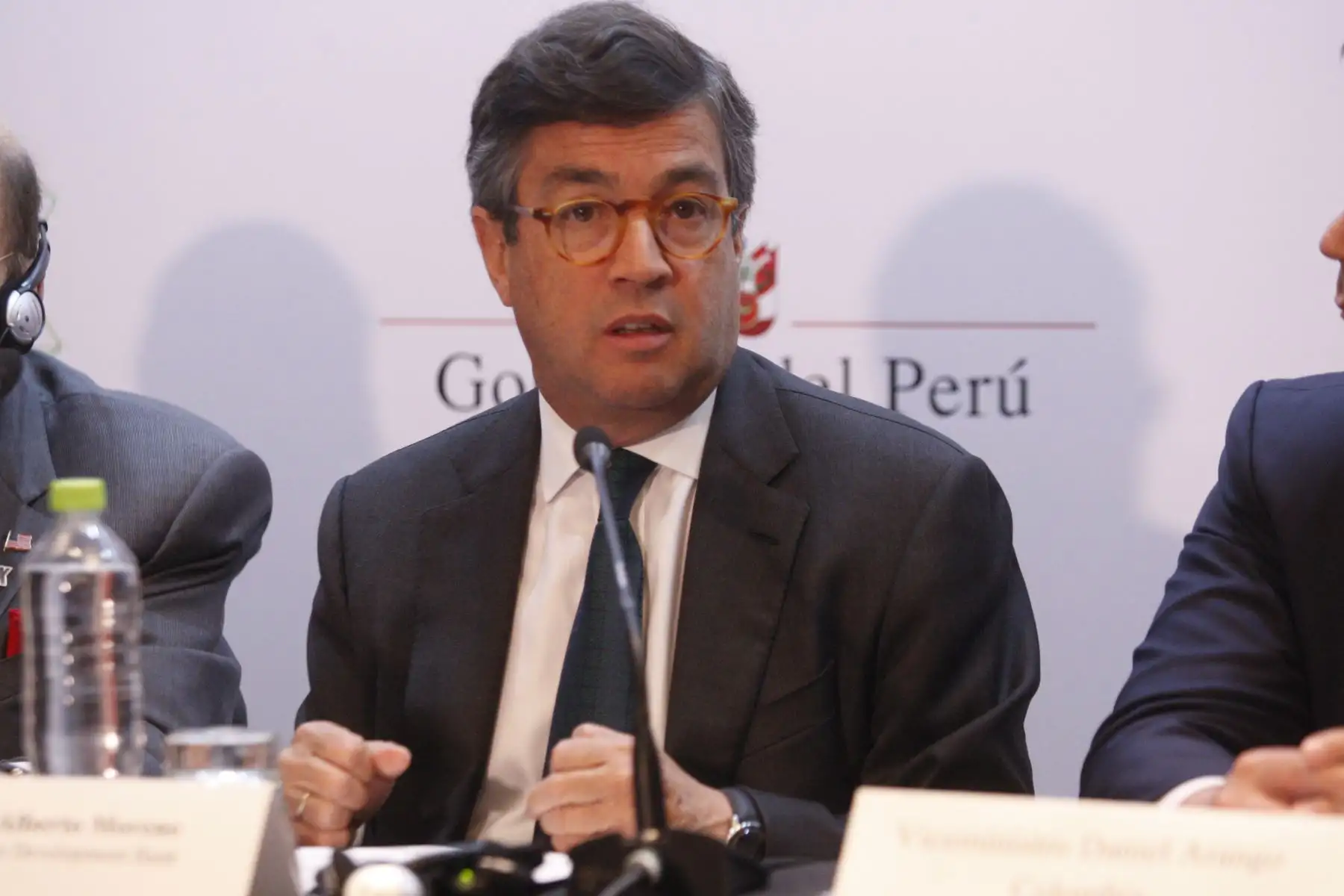 Presidente del BID, Luis Alberto Moreno. ANDINA/Eddy Ramos