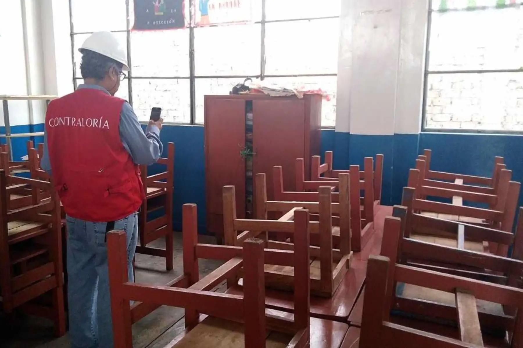 El operativo “Buen inicio del Año Escolar 2018” permitió a la Contraloría General de la República evidenciar una serie de aspectos a mejorar en cinco instituciones educativas públicas de la región Ica, referidos al proceso de matrícula, instrumentos de gestión institucional, así como infraestructura, equipamiento y servicios.