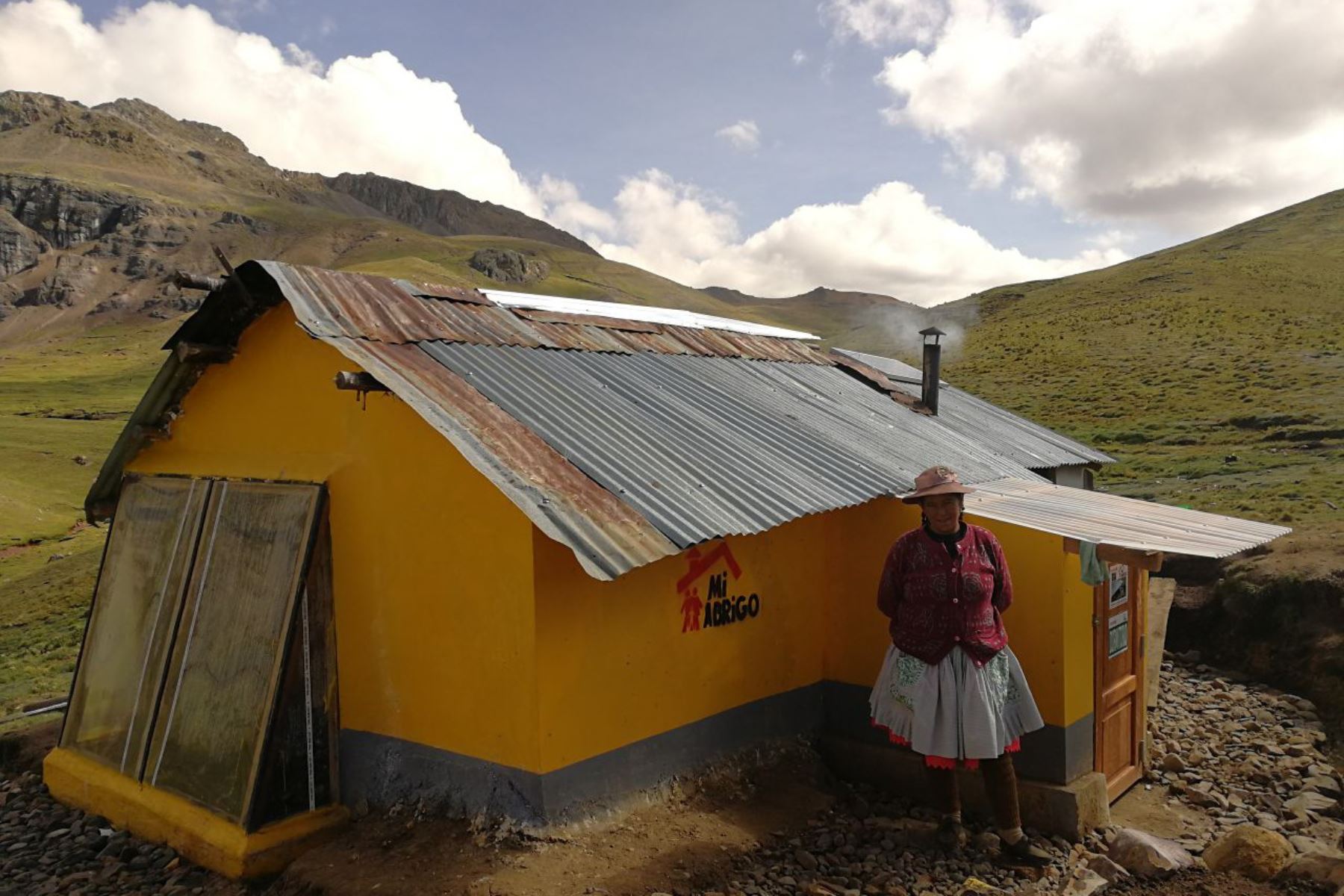 Proyecto Mi Abrigo se expande a otras cinco regiones del Perú. ANDINA/Difusión