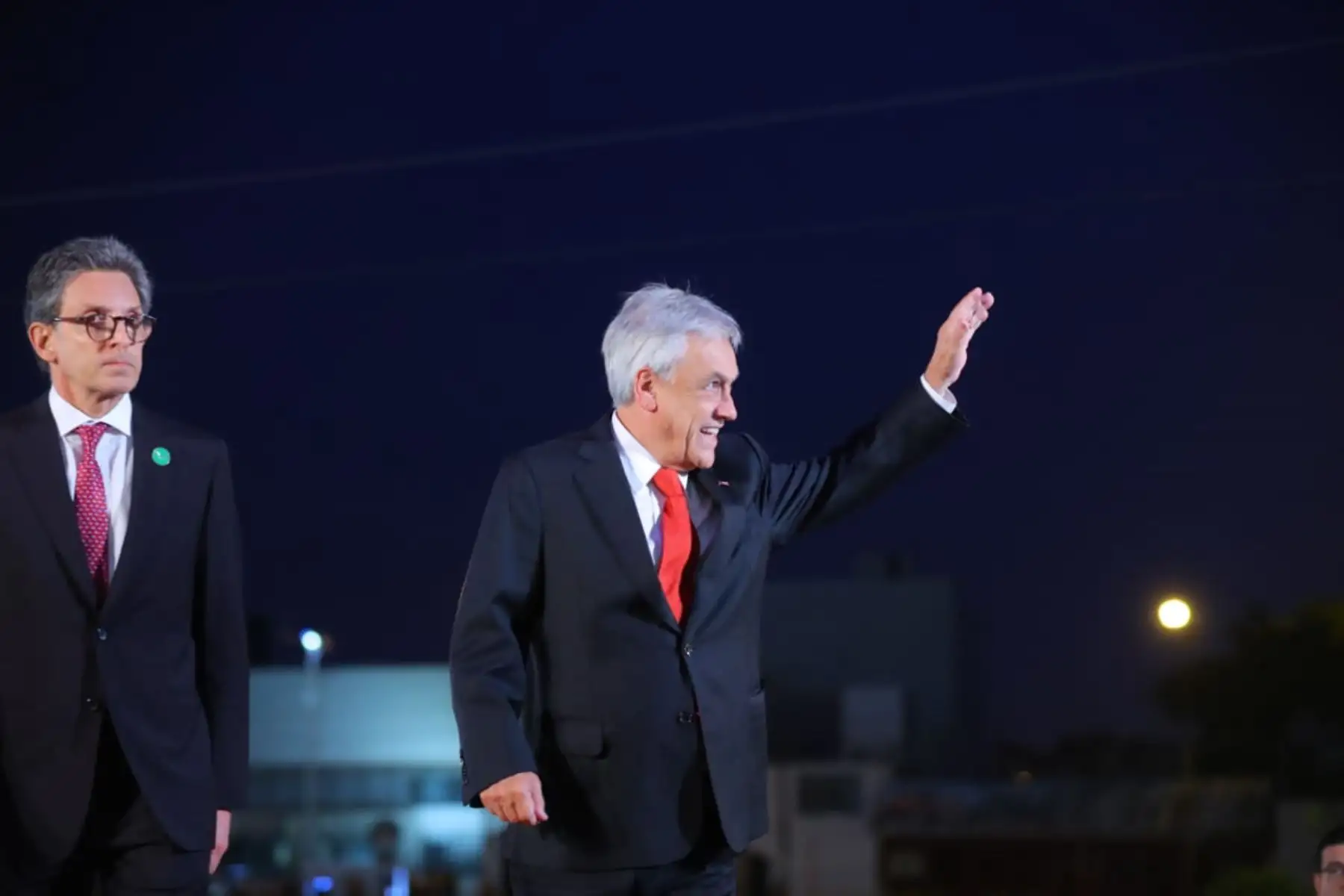 Presidente de Chile, Sebastian Piñera a su llegada a la Sede de la  VIII Cumbre de Las Américas.  Foto: ANDINA/Prensa Presidencia