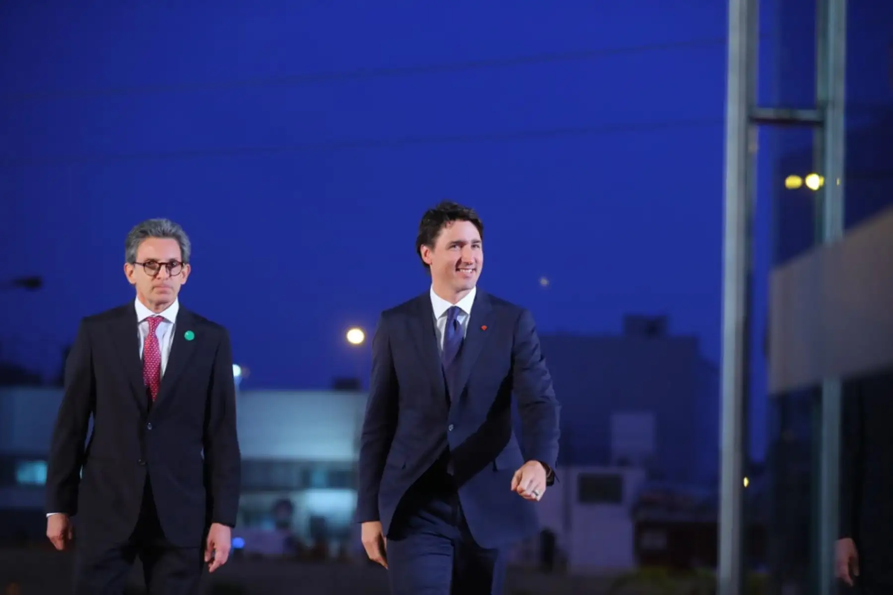 Primer ministro de Canadá, Justin Trudeau, a su llegada a la sede de la  VIII Cumbre de las Américas. Foto: ANDINA/Jhony Laurente.