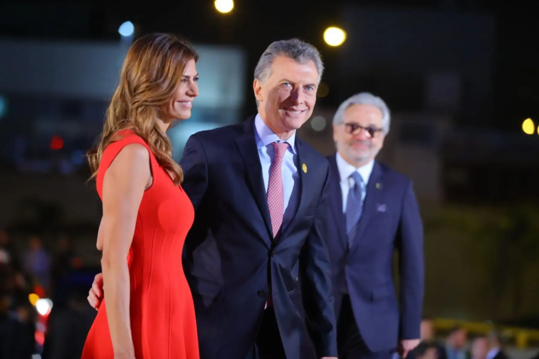 Presidente de Argentina, Mauricio Macri a su llegada a la Sede de la  VIII Cumbre de Las Américas  . Foto: ANDINA/Prensa Presidencia