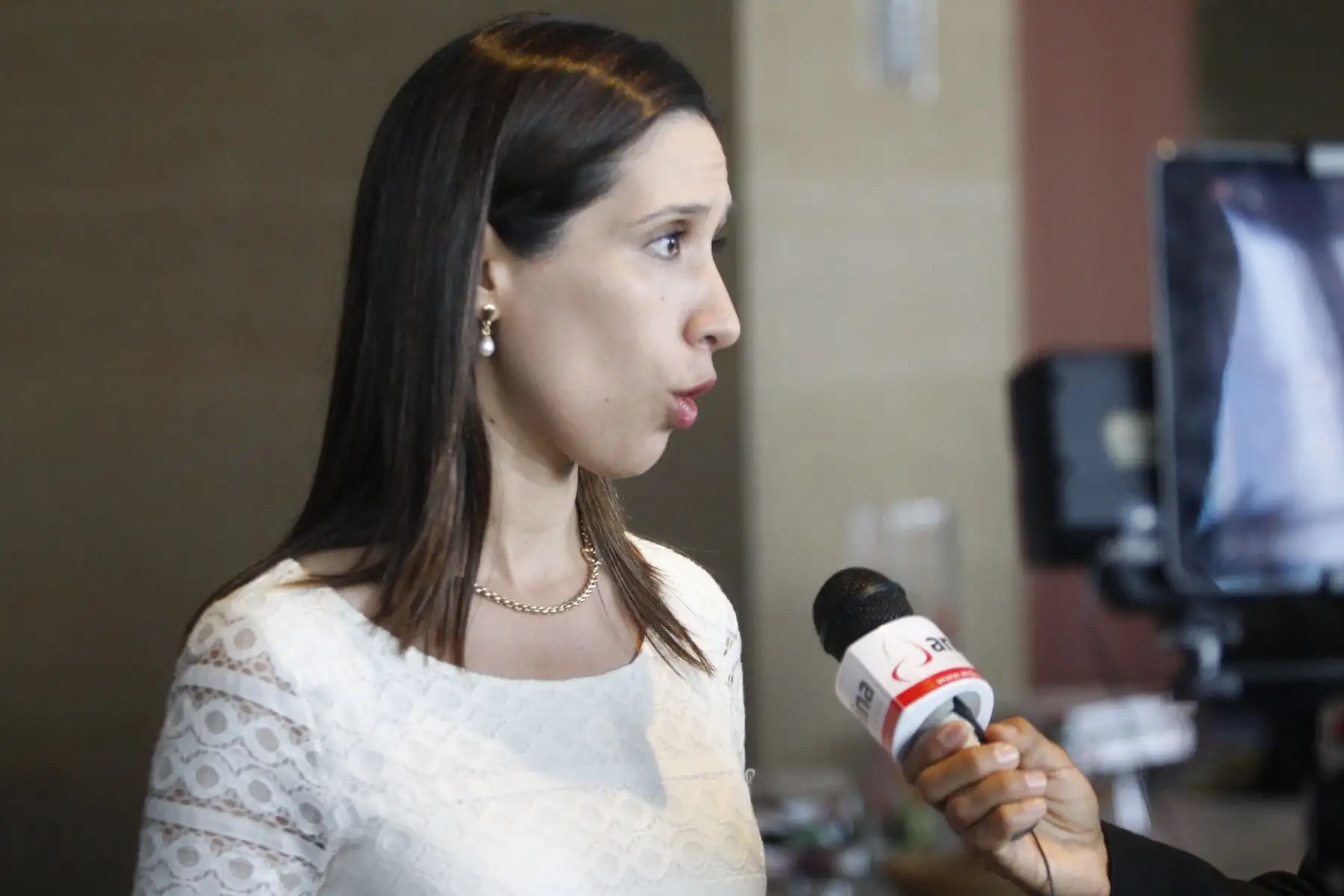 Entrevista a Claudia Cornejo, gerente general de Confiep. Foto:  ANDINA/Eddy Ramos.