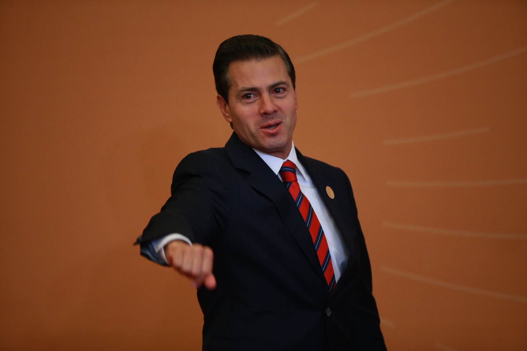 Presidente de México, Enrique Peña Nieto. Foto: ANDINA/Jhony Laurente.