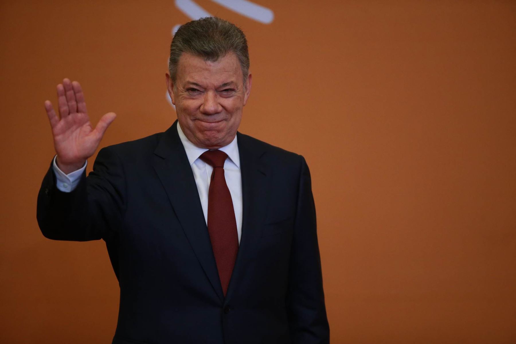 Presidente de Colombia, Juan Manuel Santos. Foto: ANDINA/Jhony Laurente.