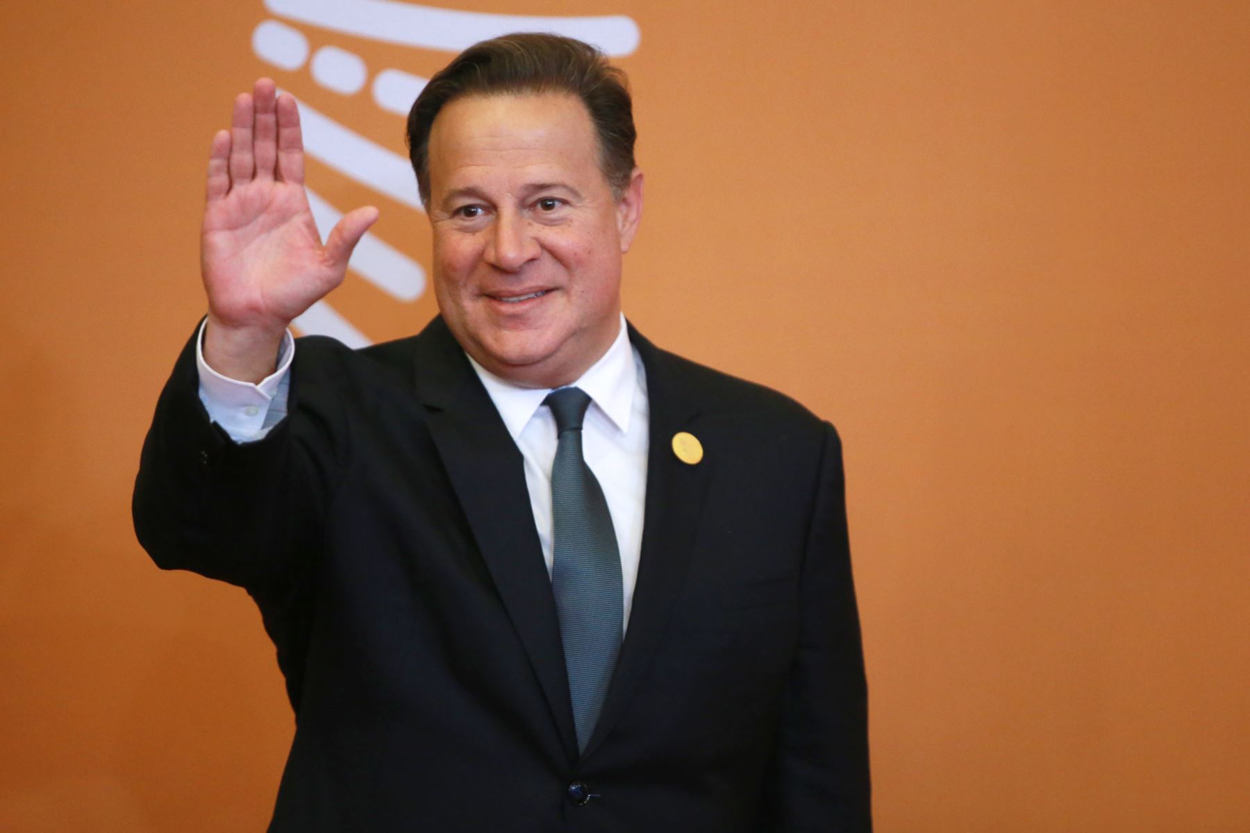 Presidente de Panamá, Juan Carlos Varela. Foto: ANDINA/Jhony Laurente.