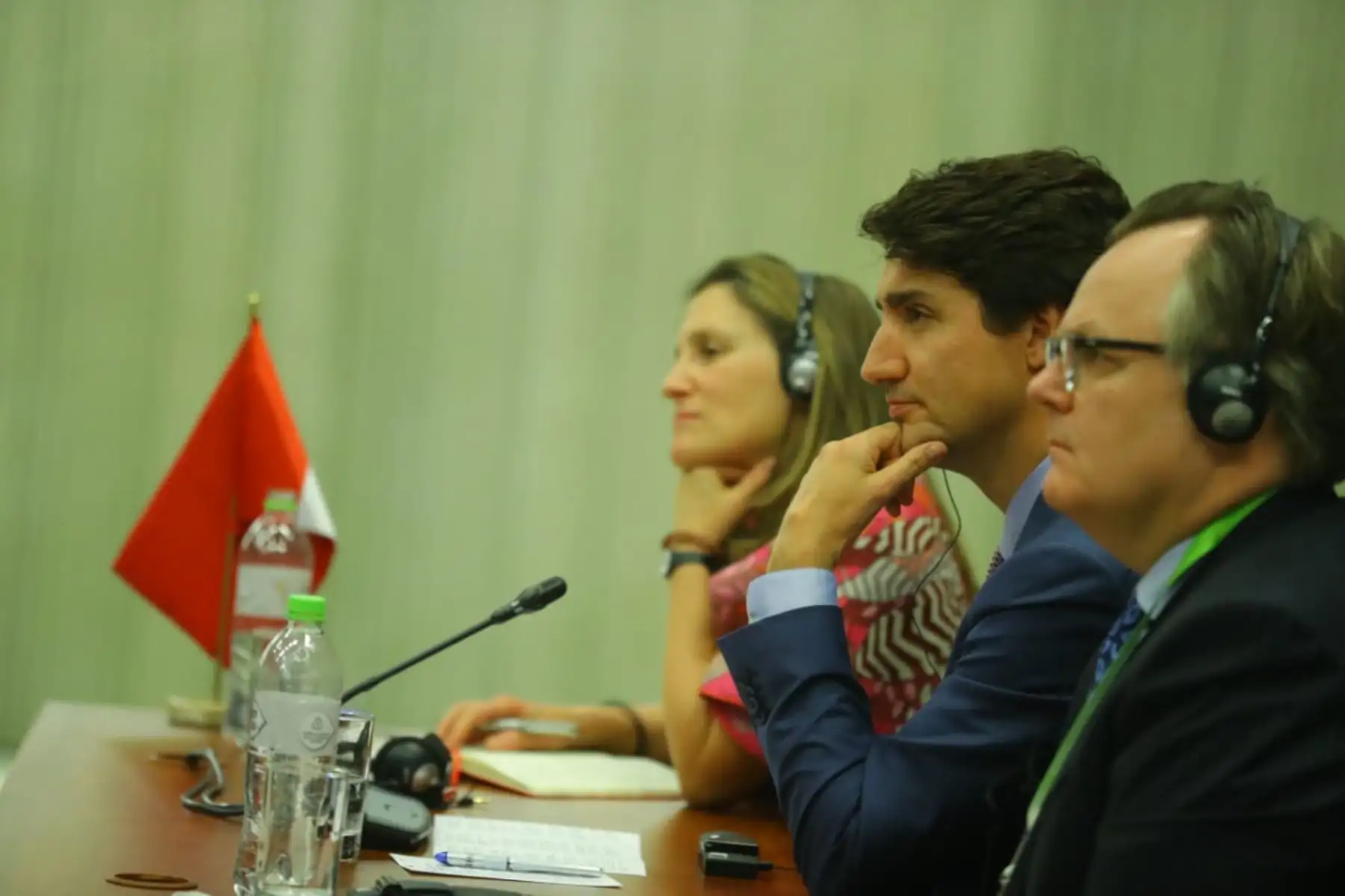 Presidente Martín Vizcarra y sus homólogos de Chile, Colombia y México, que integran la Alianza del Pacífico, sostuvieron una reunión de trabajo con el primer ministro de Canadá, Justin Trudeau. Foto: ANDINA/Prensa Presidencia