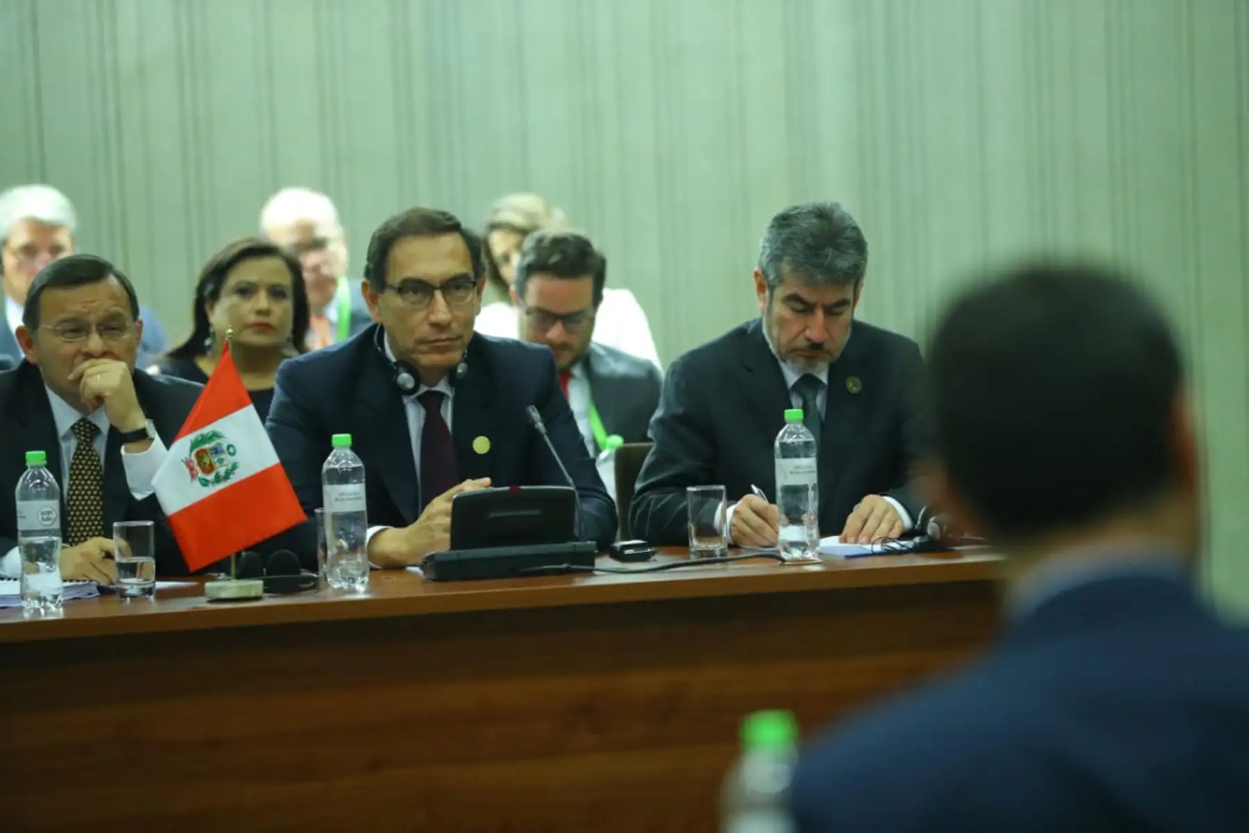 Presidente Martín Vizcarra y sus homólogos de Chile, Colombia y México, que integran la Alianza del Pacífico, sostuvieron una reunión de trabajo con el primer ministro de Canadá, Justin Trudeau. Foto: ANDINA/Prensa Presidencia