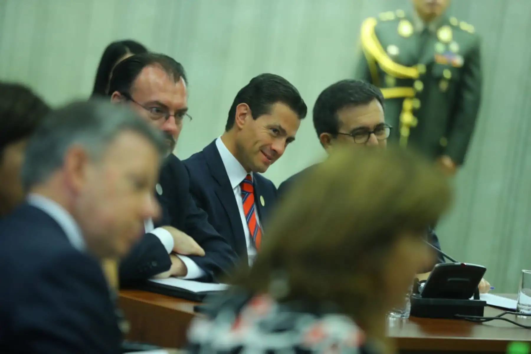 Presidente Martín Vizcarra y sus homólogos de Chile, Colombia y México, que integran la Alianza del Pacífico, sostuvieron una reunión de trabajo con el primer ministro de Canadá, Justin Trudeau. Foto: ANDINA/Prensa Presidencia