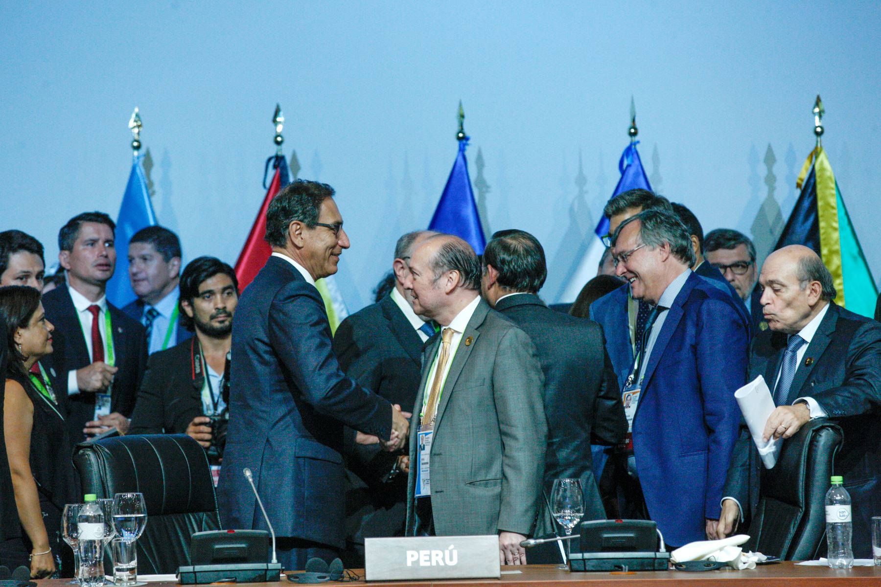 Presidente Martín Vizcarra da por clausurada la VIII Cumbre de Las Américas Lima 2018. Foto: ANDINA/Dante Zegarra