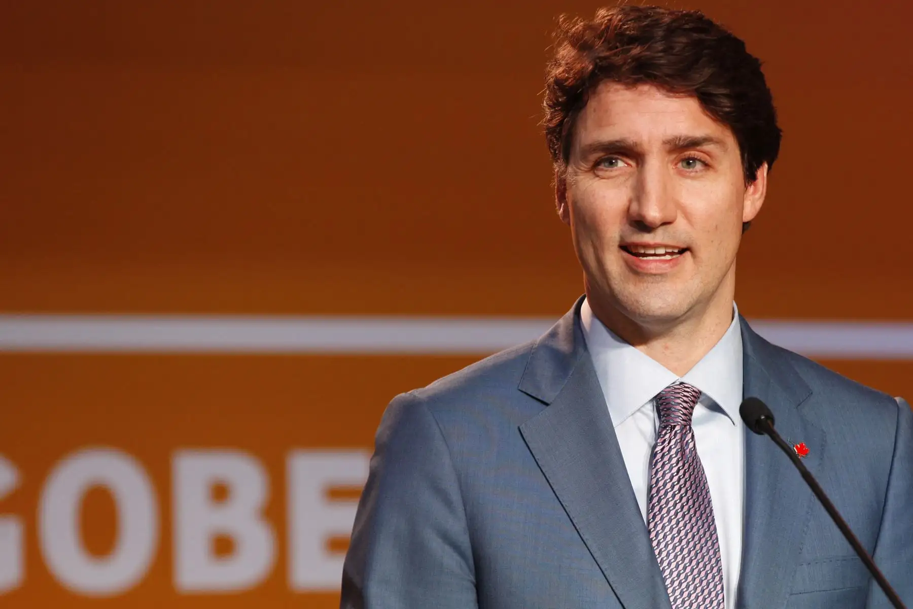 Primer Ministro de Cánada, Justin Trudeau ofrece conferencia de prensa al termino de la VIII Cumbre de la Américas. Foto:ANDINA/ Dante Zegarra
