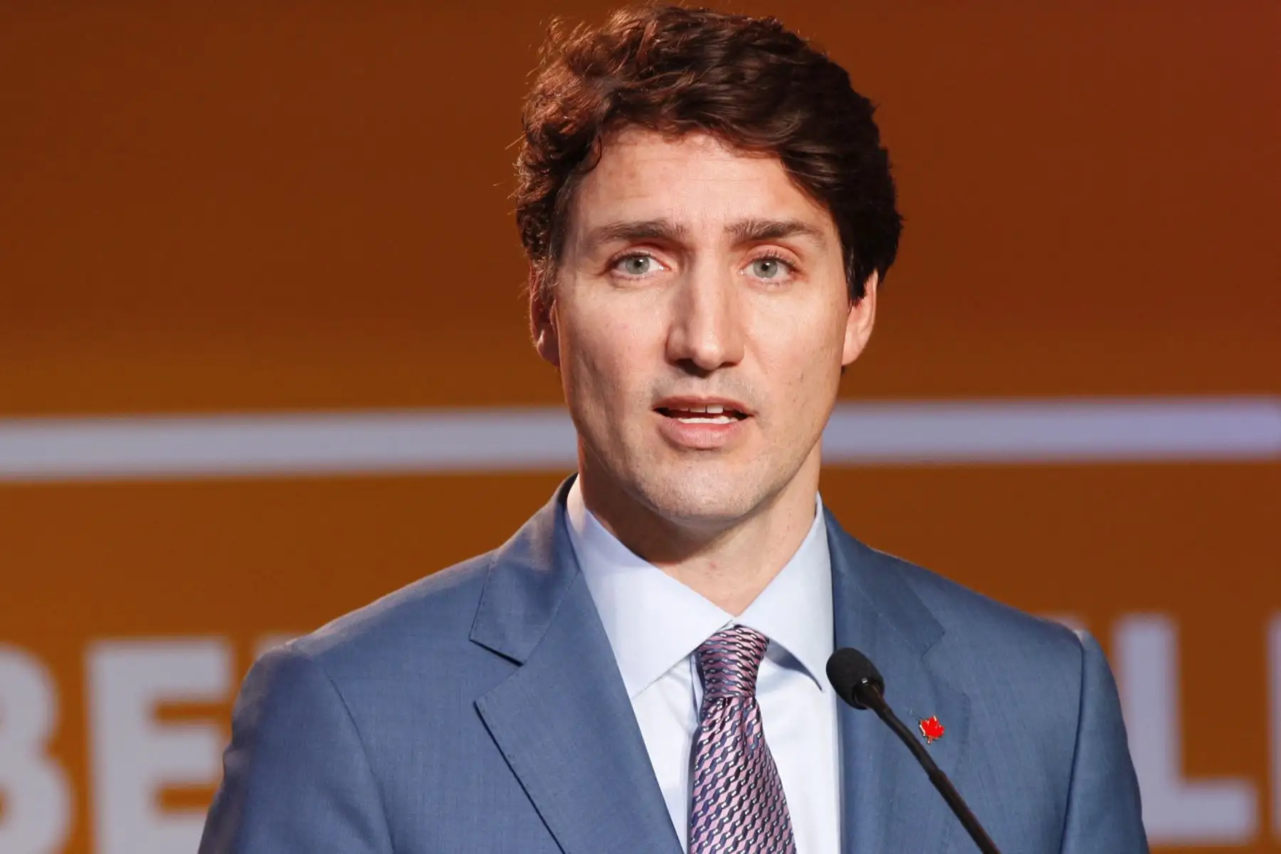 Primer Ministro de Cánada, Justin Trudeau ofrece conferencia de prensa al termino de la VIII Cumbre de la Américas. Foto:ANDINA/ Dante Zegarra