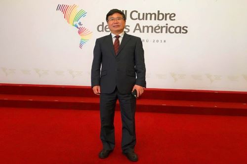 El director general del Departamento de América Latina y el Caribe del Ministerio de Relaciones Exteriores de China, Zhao Bentang.