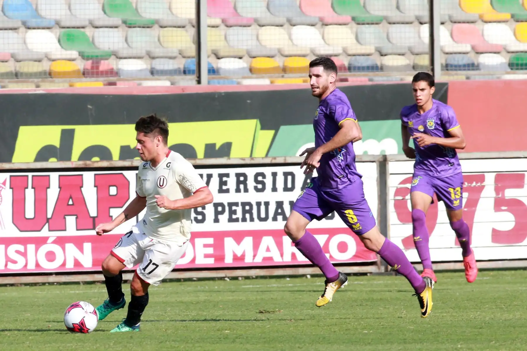 Universitario vence 1-0 a Comerciantes Unidos en El Monumental. Foto: ANDINA/Vidal Tarqui