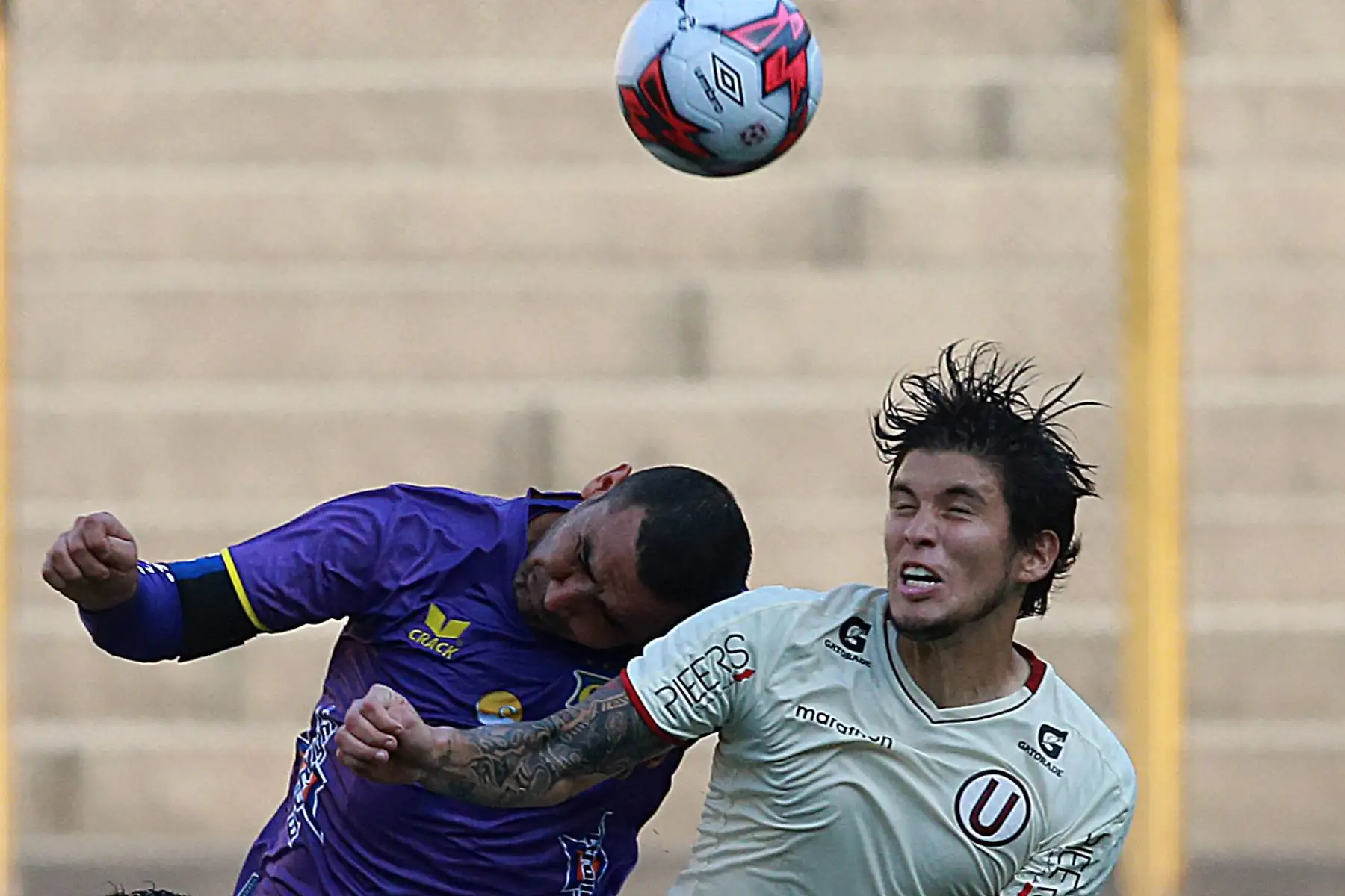 Universitario vence 1-0 a Comerciantes Unidos en El Monumental. Foto: ANDINA/Vidal Tarqui