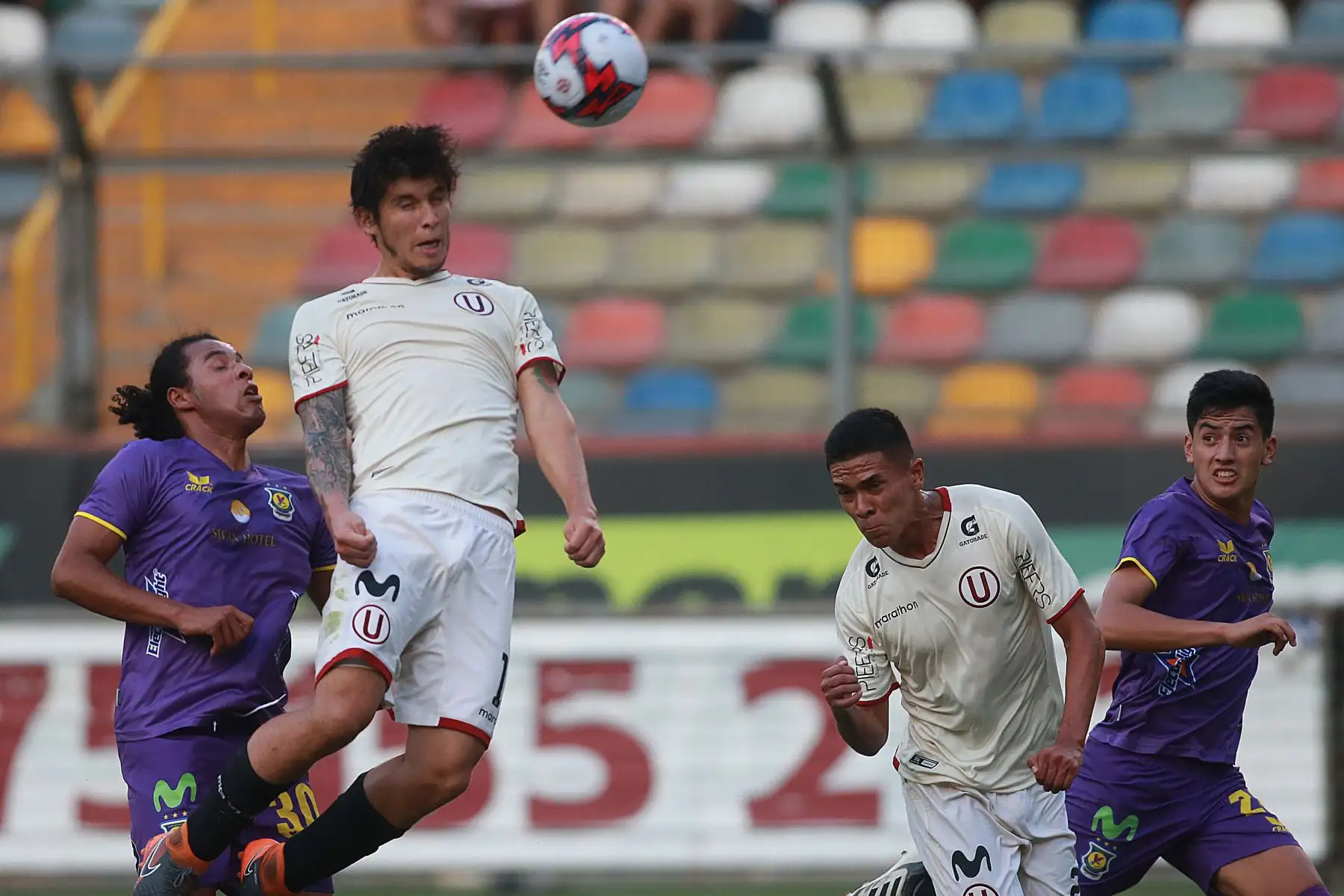 Universitario vence 1-0 a Comerciantes Unidos en El Monumental. Foto: ANDINA/Vidal Tarqui