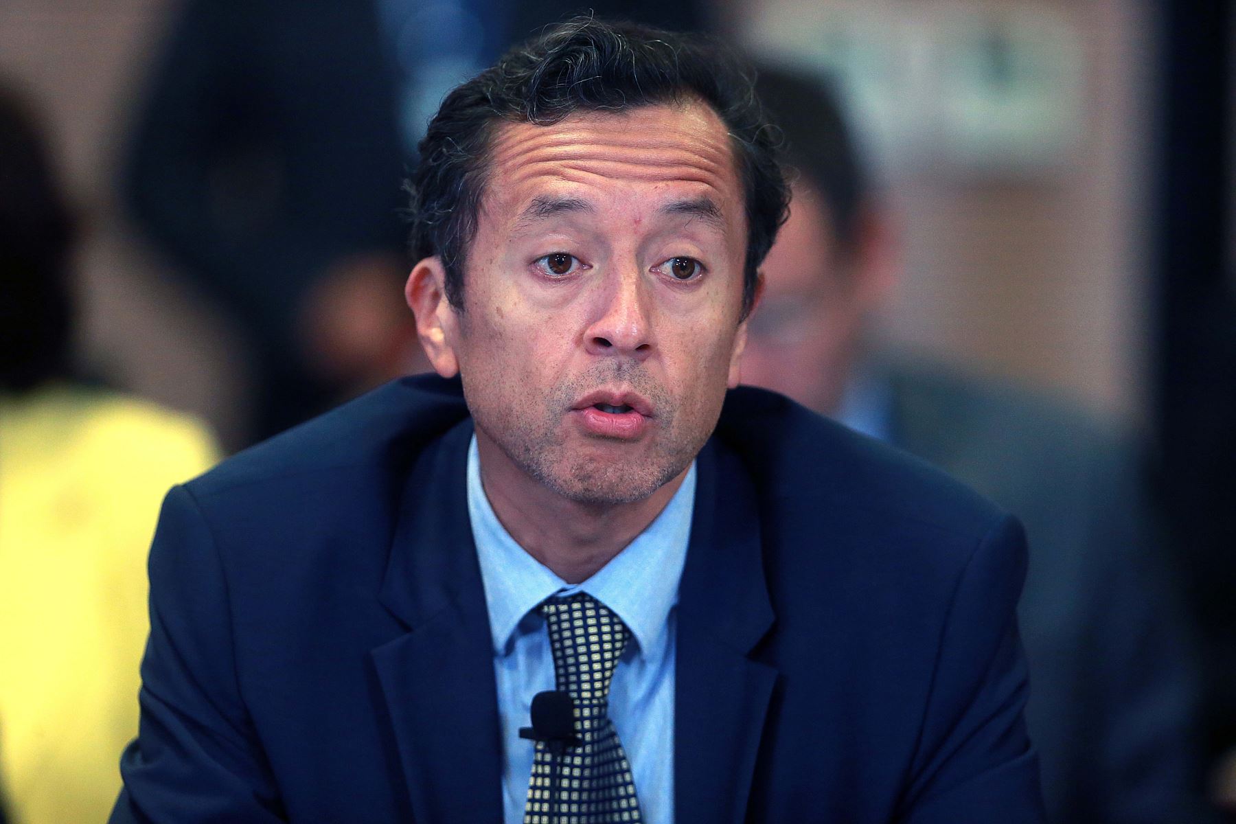 Ministro de Economía y Finanzas, David Tuesta. ANDINA/Vidal Tarqui