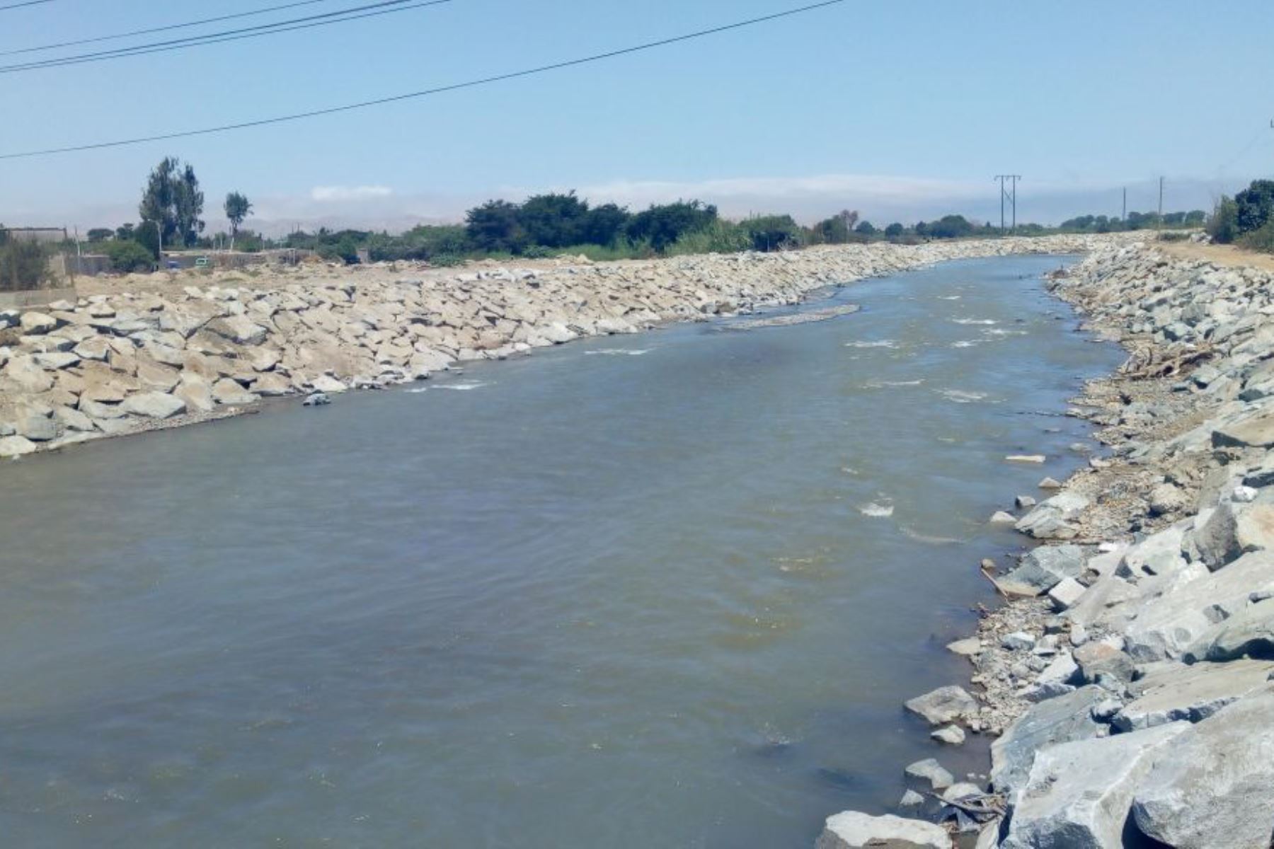 Culminan los trabajos de descolmatación en el río Huarmey, en Áncash. ANDINA/Difusión
