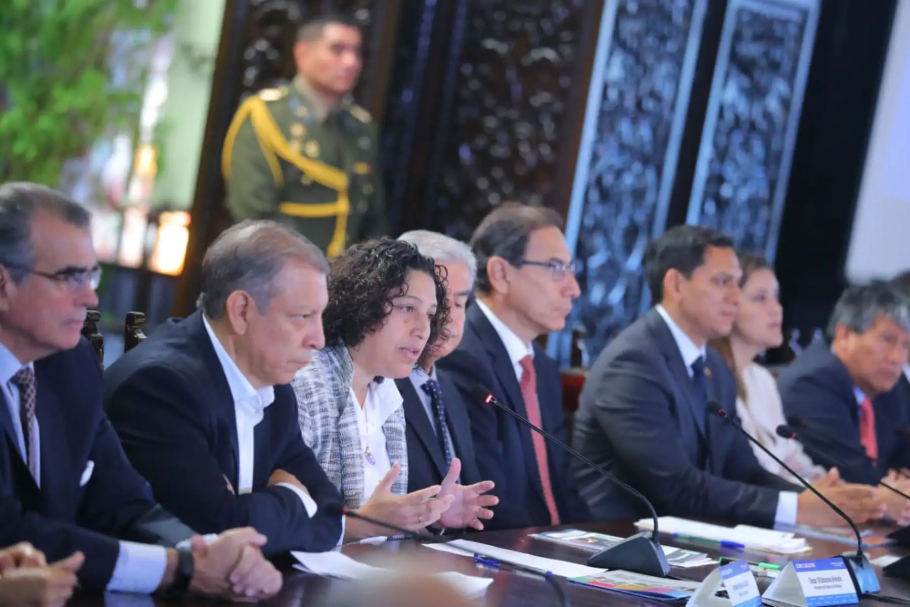 Ley Marco de Cambio Climático permitirá trabajar en prevención, destacó ministra del Ambiente, Fabiola Muñoz. ANDINA/Prensa Presidencia