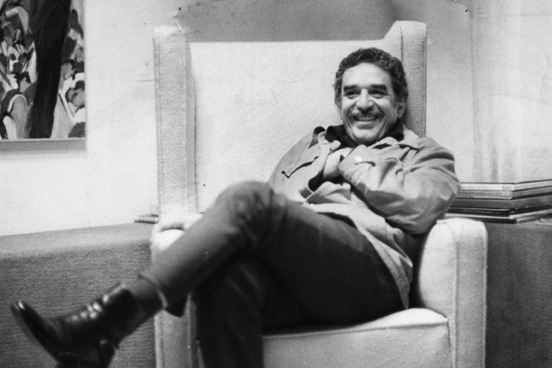 Gabriel García Márquez en la Ciudad de México en 1976. Foto: Alan Riding / The New York Times