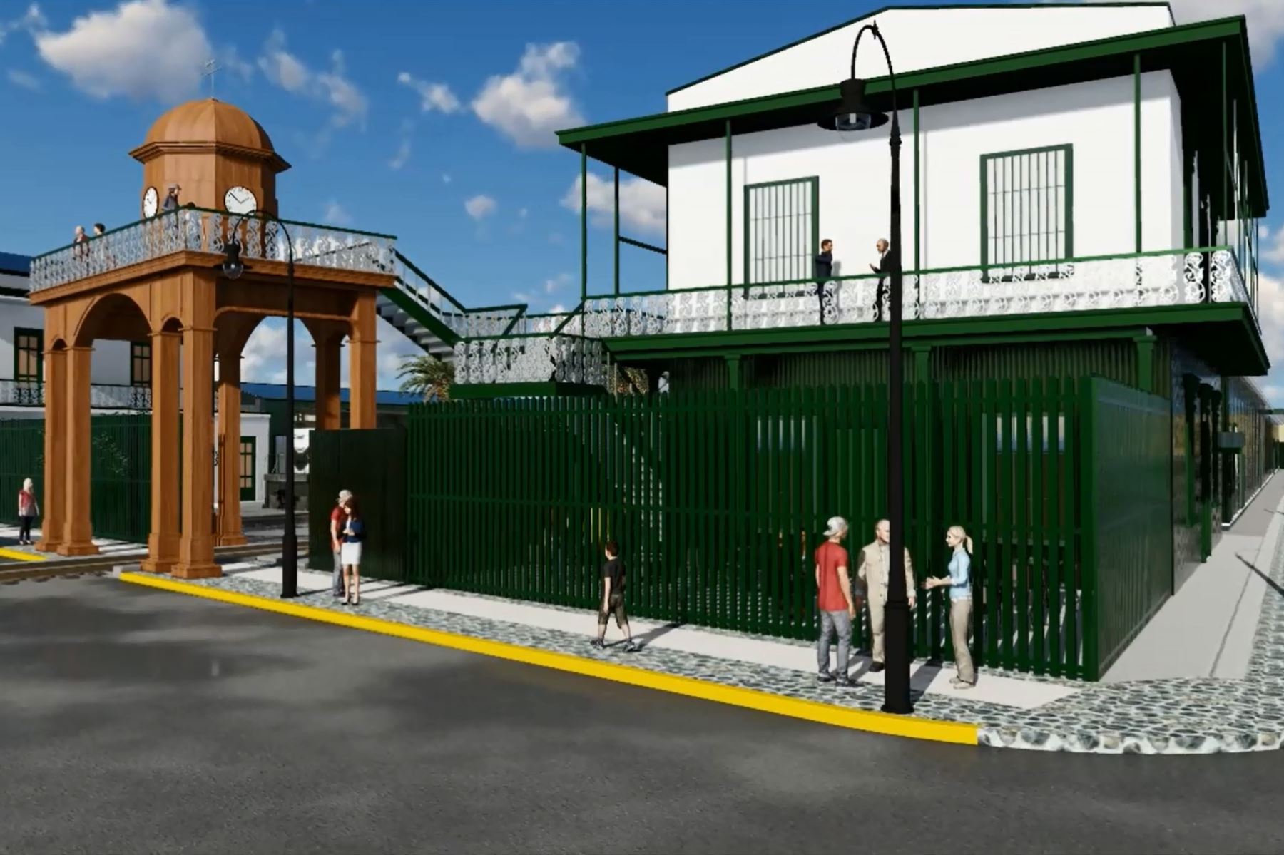 Plan Copesco ejecutará obras para poner en valor el Museo Ferroviario de Tacna. ANDINA/Difusión