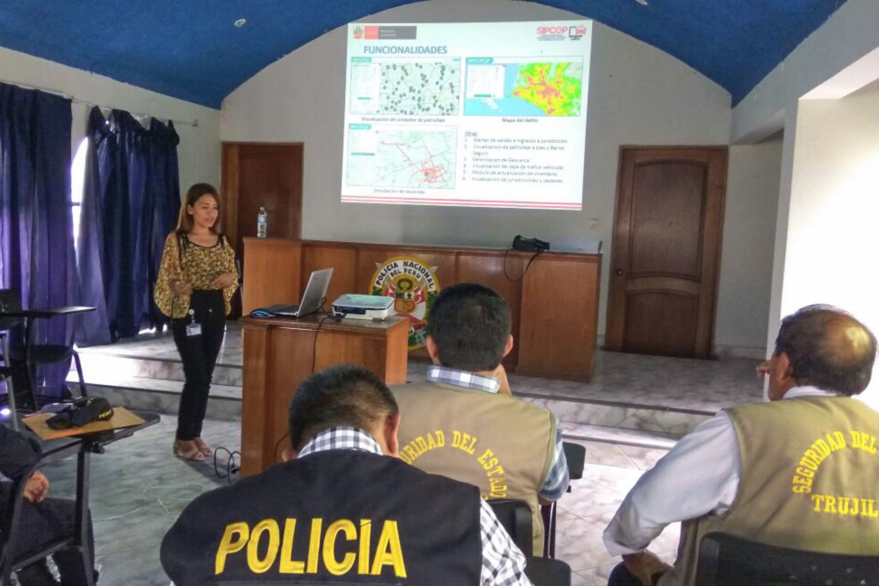 Policía Nacional implementa sistema de monitoreo por GPS en vehículos policiales de Trujillo. ANDINA/Difusión