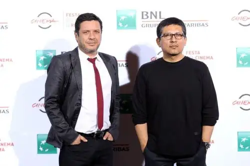 Joel Calero y Lucho Cáceres orgullosos de haber recibido reconocimiento.